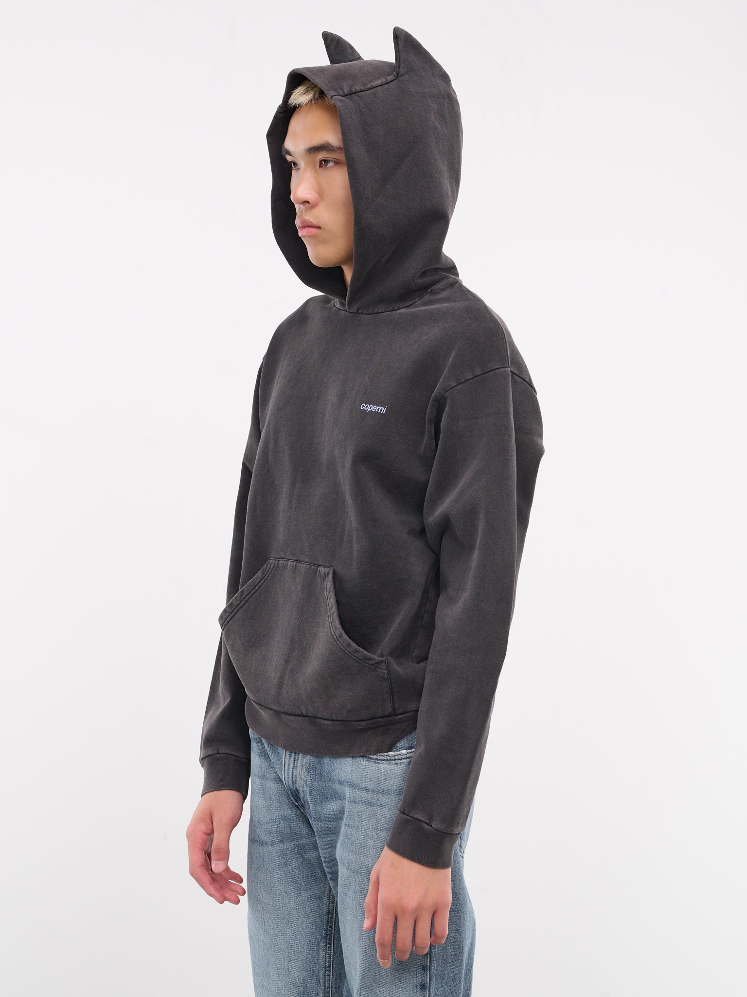 Horn Hoodie (COPJS15BIS523-BLACK-BLUE)