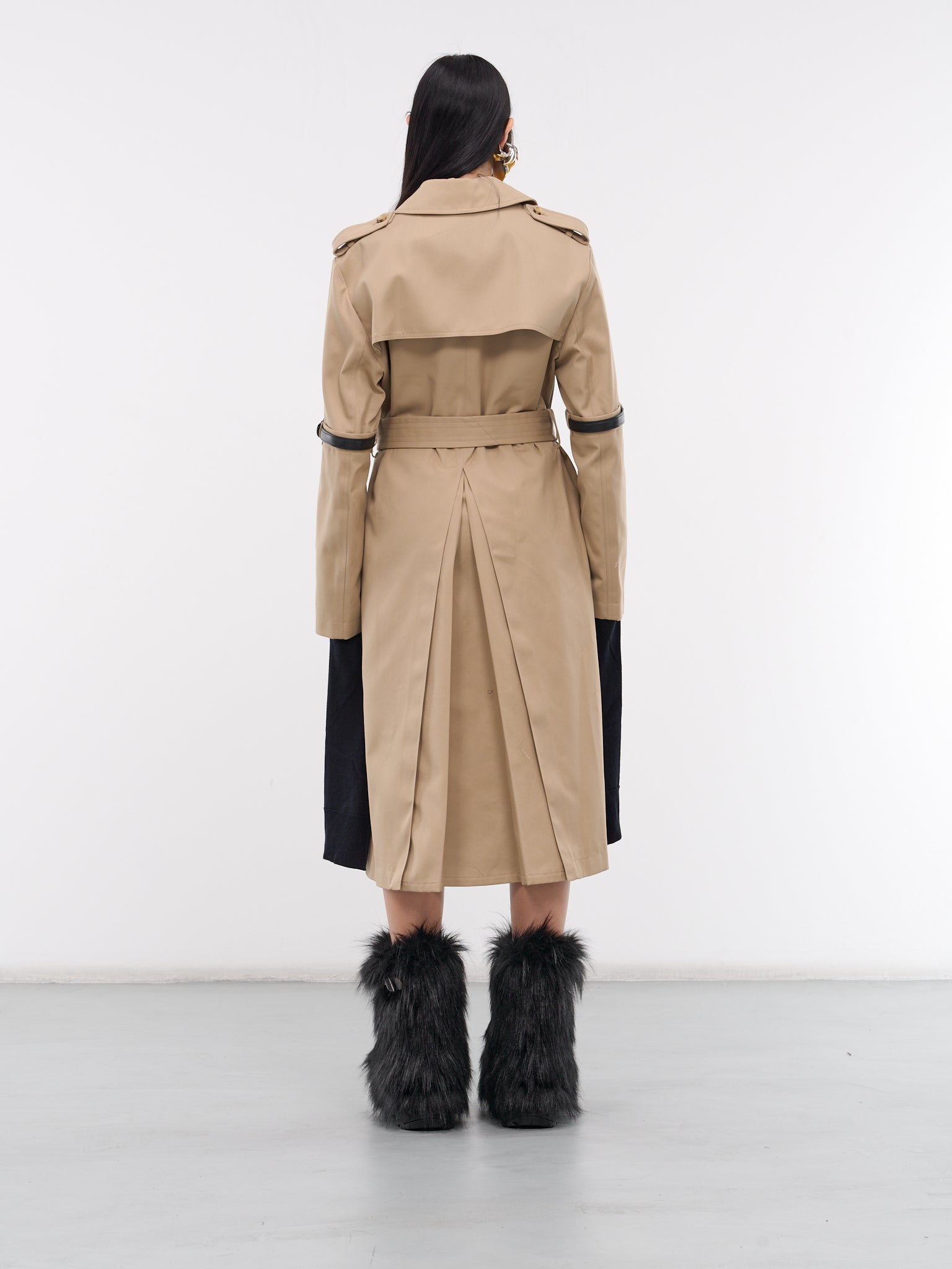 Hybrid Trench Coat (COPM21836-BEIGE)