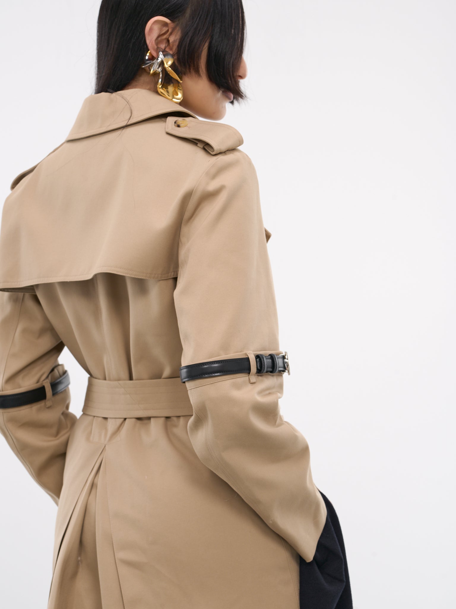 Hybrid Trench Coat (COPM21836-BEIGE)