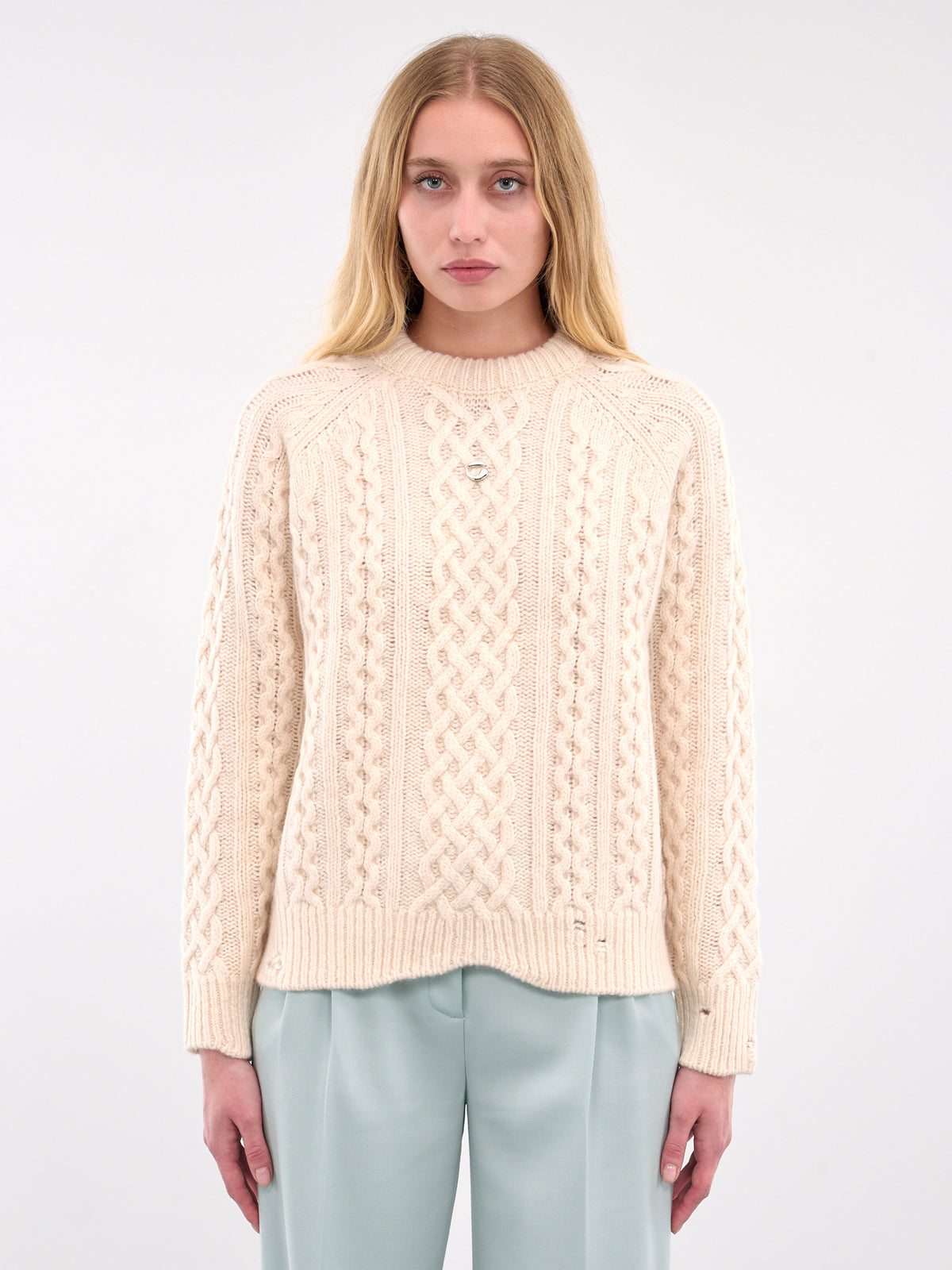 Knitted Sweater (COPML128Y3008-BEIGE)