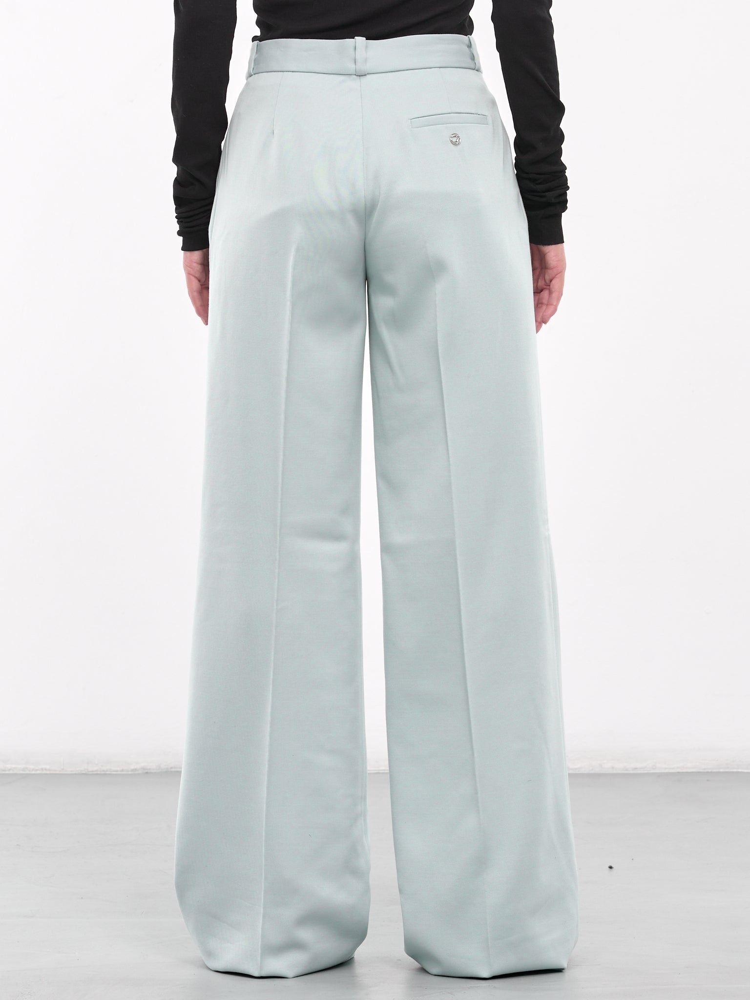 Wide Leg Trousers (COPP90F1005-GREEN)