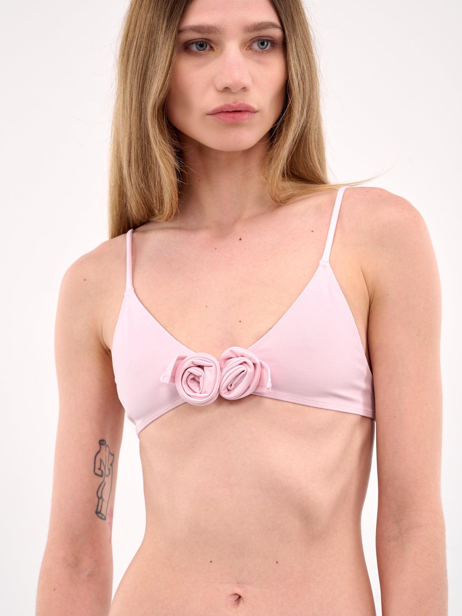 Flower Bikini Top (COPSW01F5025A-PINK)