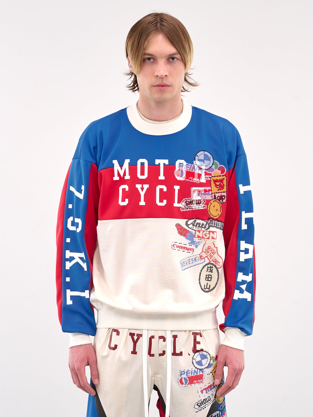 Graphic Crewneck Sweatshirt (CT-SV-NGS-1001-MULTI)