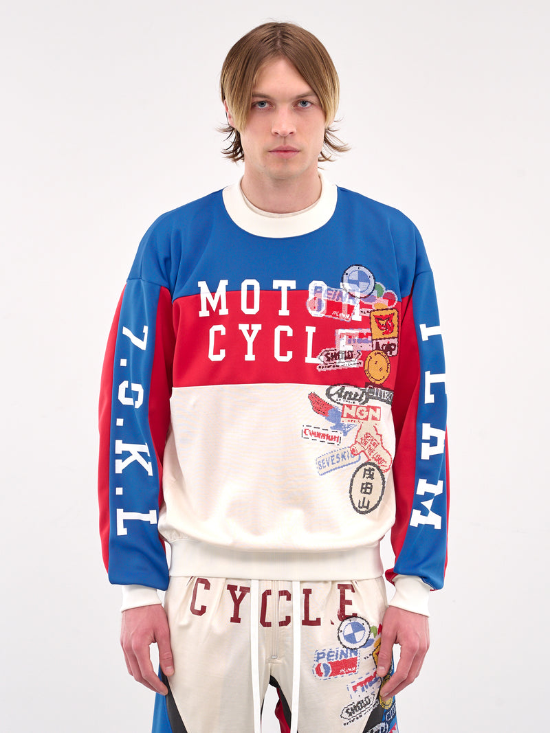 Graphic Crewneck Sweatshirt (CT-SV-NGS-1001-MULTI)