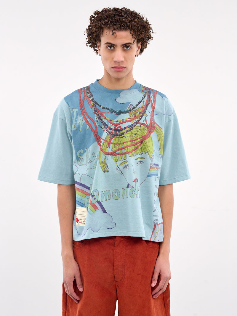 Graphic Tee (CT-SV-NGS-1006-SAX-LIGHT-BLUE)