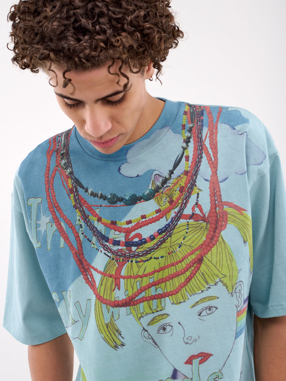 Graphic Tee (CT-SV-NGS-1006-SAX-LIGHT-BLUE)