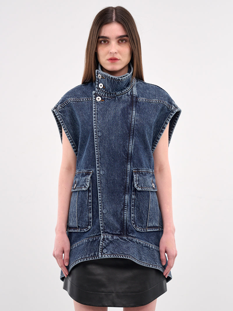 Denim Vest (DJ0037-PG1619-MID-BLUE)