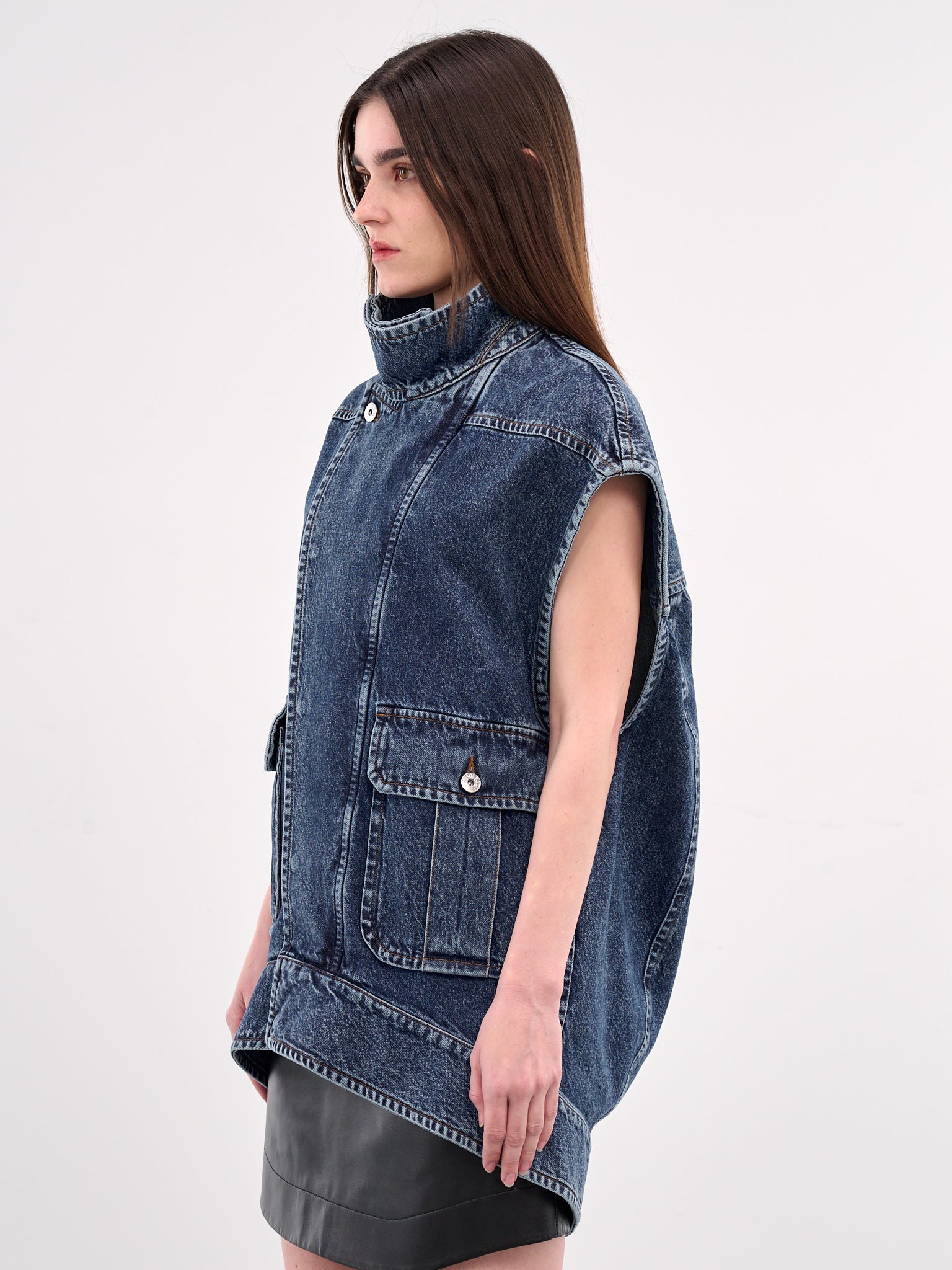 Denim Vest (DJ0037-PG1619-MID-BLUE)