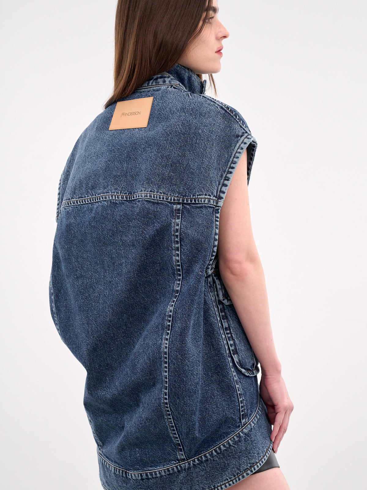 Denim Vest (DJ0037-PG1619-MID-BLUE)