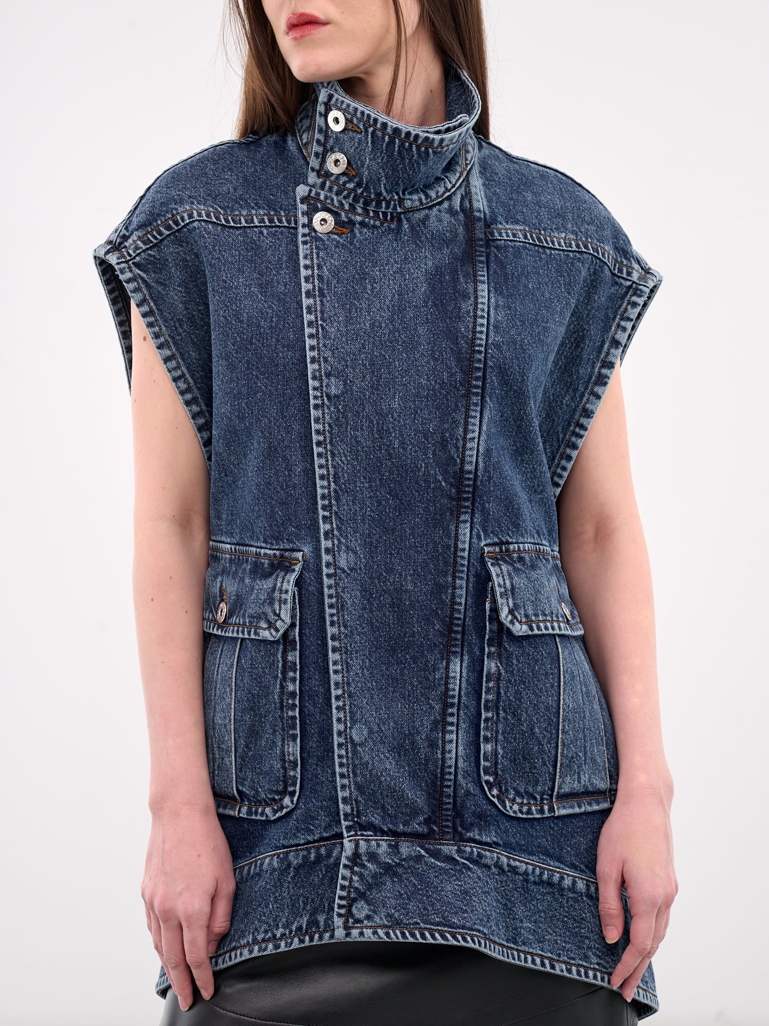 Denim Vest (DJ0037-PG1619-MID-BLUE)