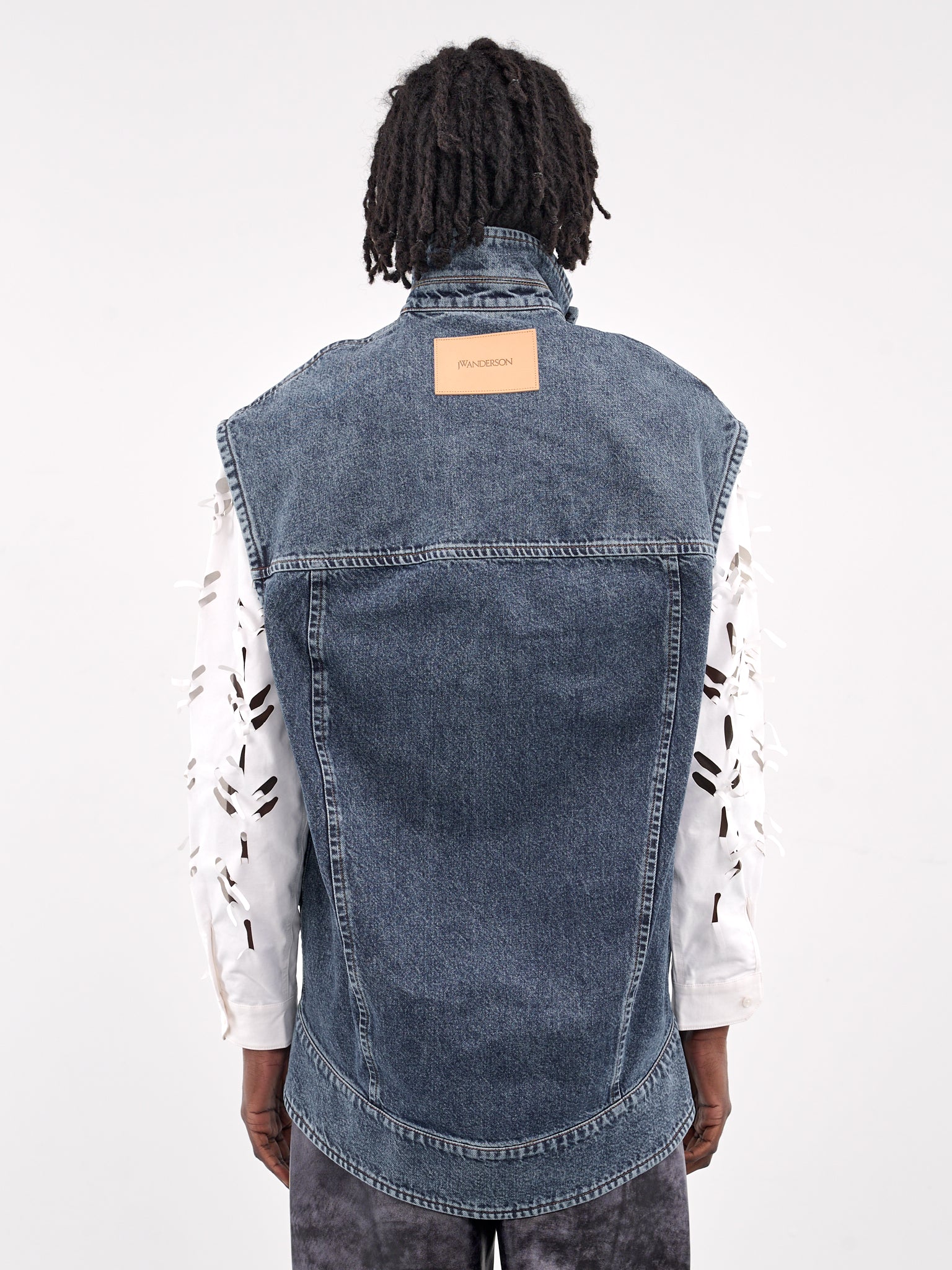 Denim Vest (DJ0038-PG1619-MIDBLUE)