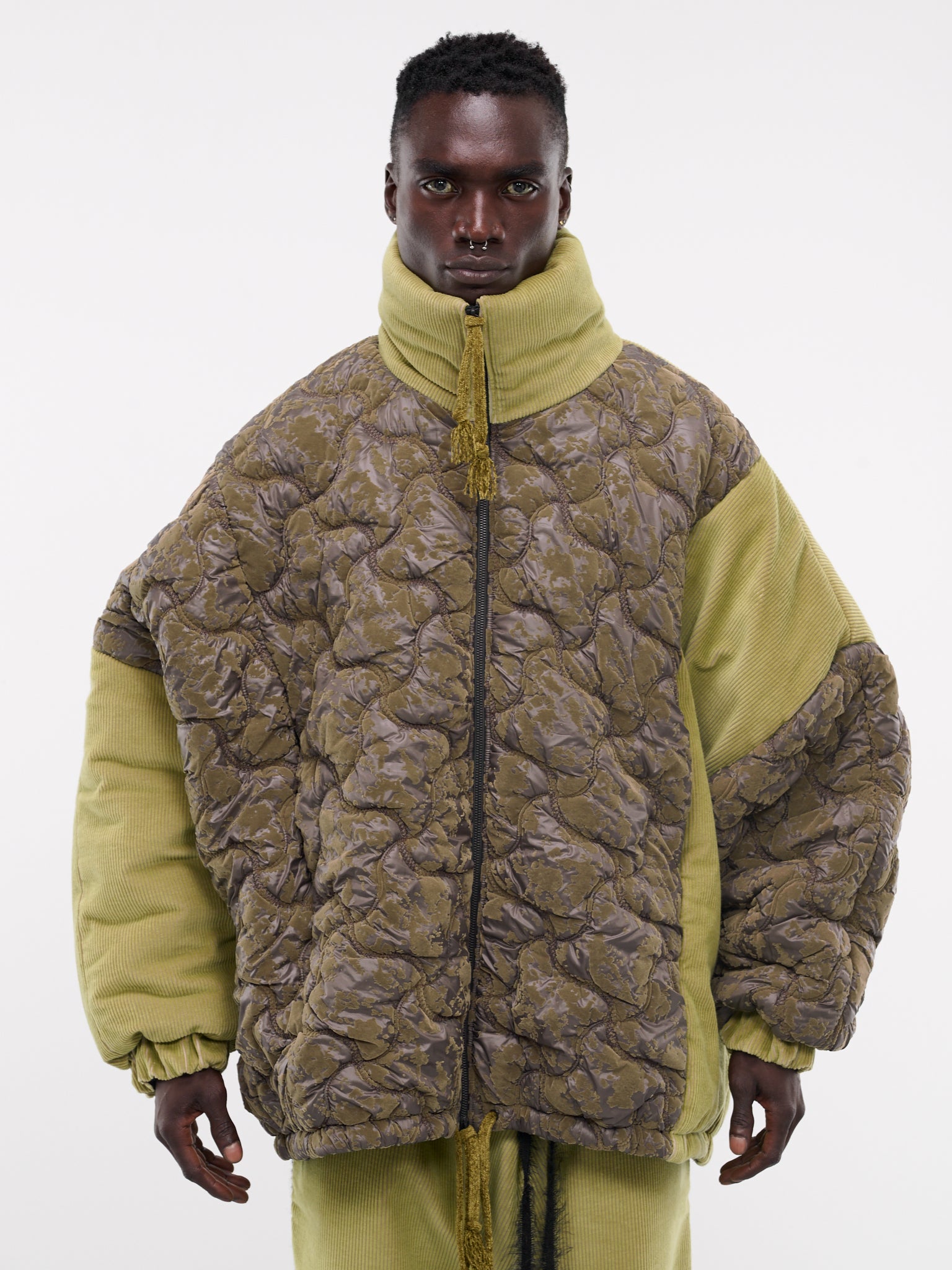 Dome Coat (DOME-COAT-GREEN/GREY)