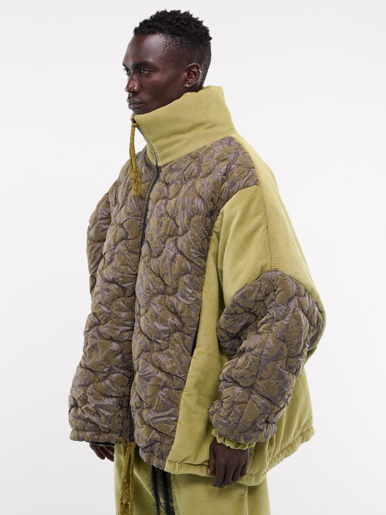 Dome Coat (DOME-COAT-GREEN/GREY)