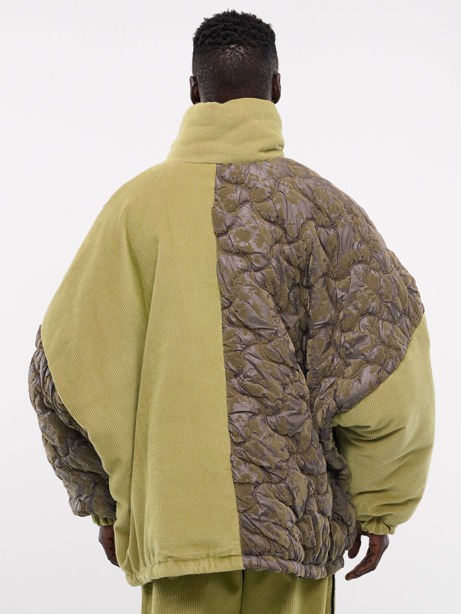 Dome Coat (DOME-COAT-GREEN/GREY)