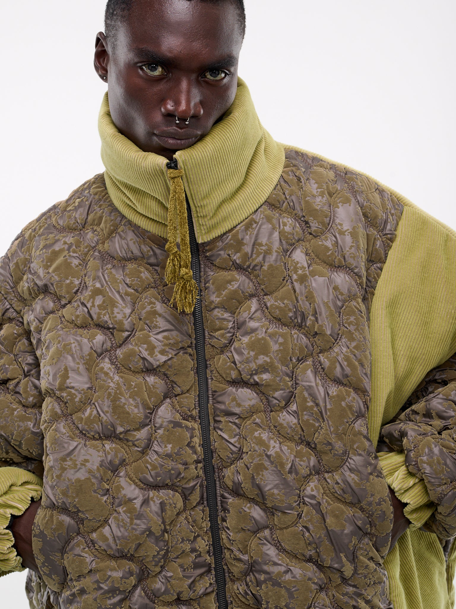 Dome Coat (DOME-COAT-GREEN/GREY)