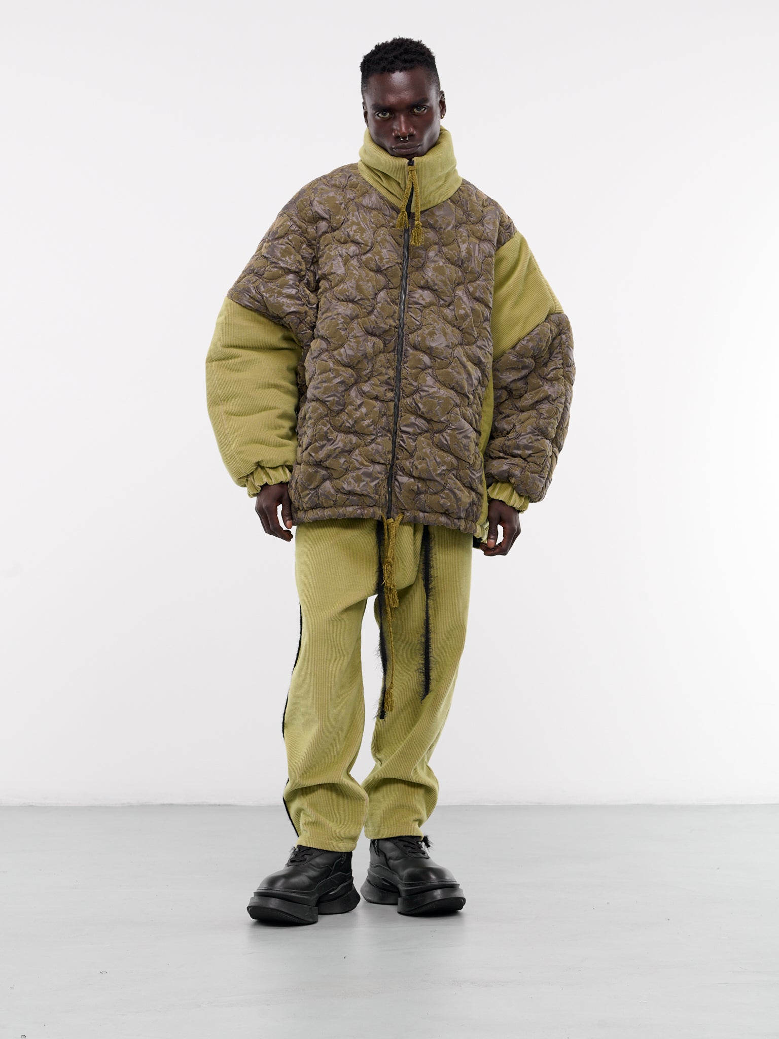 Dome Coat (DOME-COAT-GREEN/GREY)