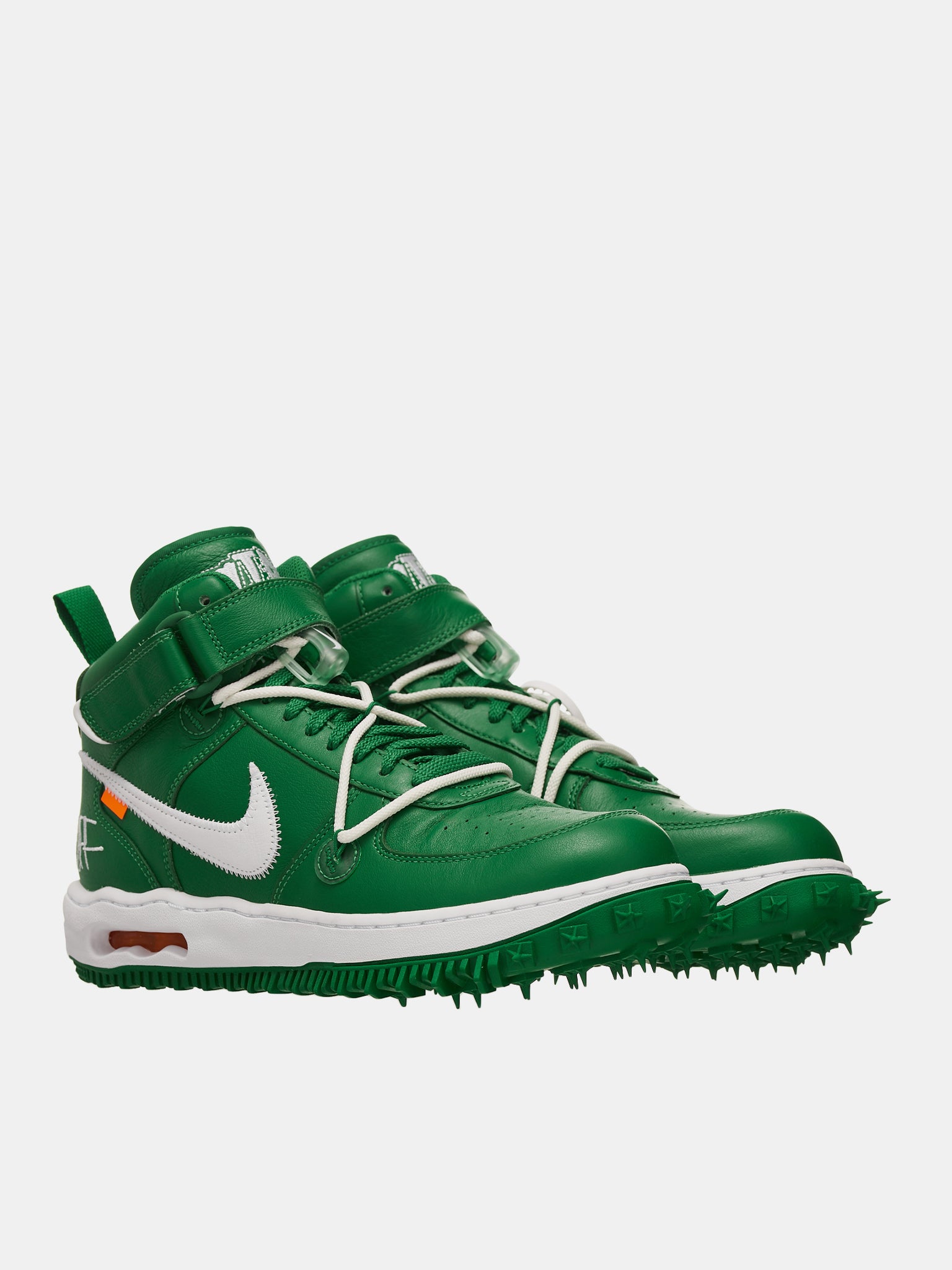 Nike Air Force 1 Mid Off-White Pine Green/White