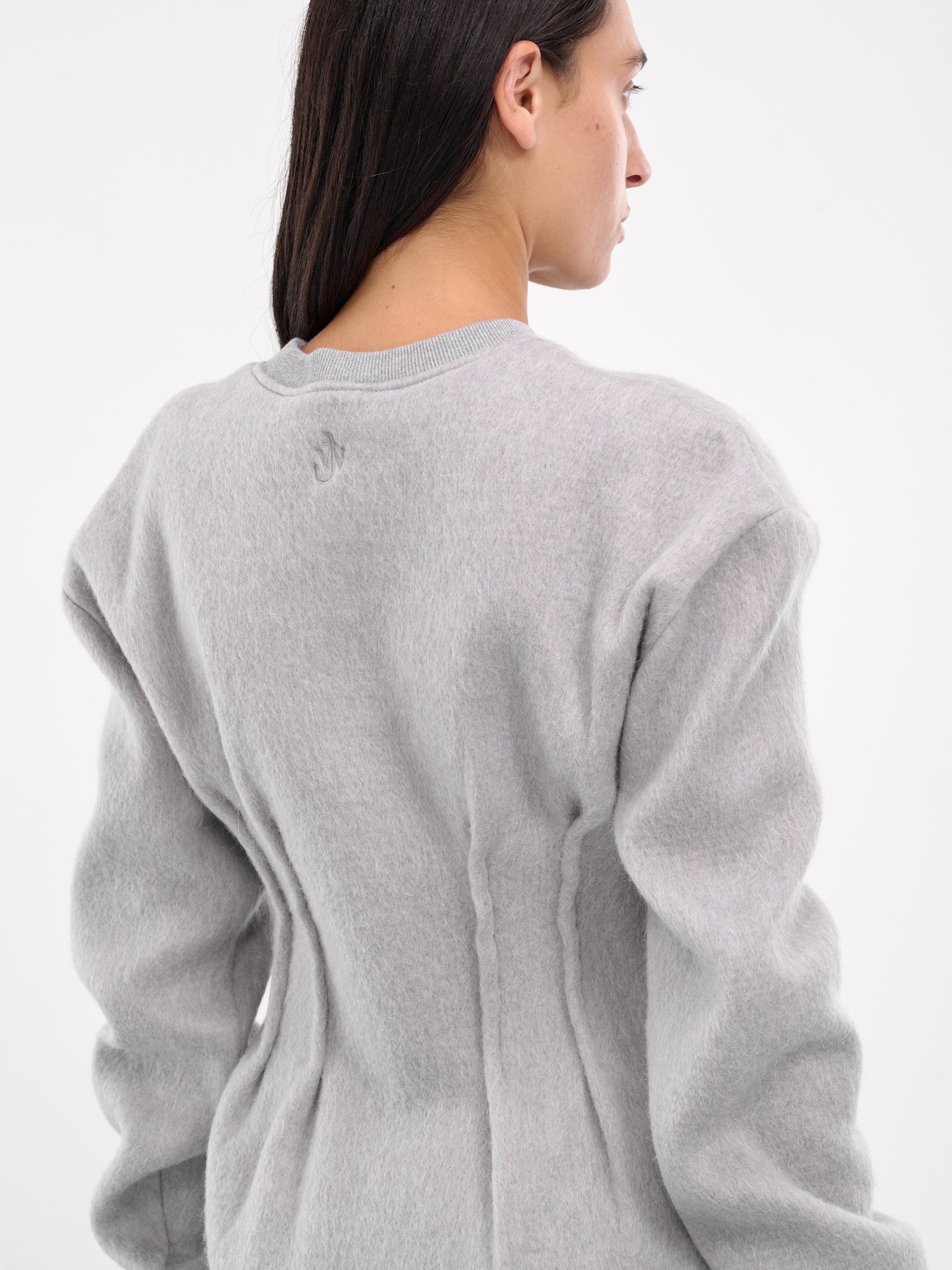 Crewneck Pullover Dress (DRO461-PG1643-LIGHT-GREY)