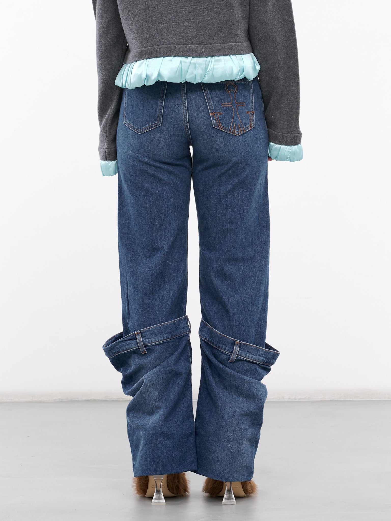 Deconstructed Layered Jeans (DT0056-PG1164-LIGHT-BLUE)