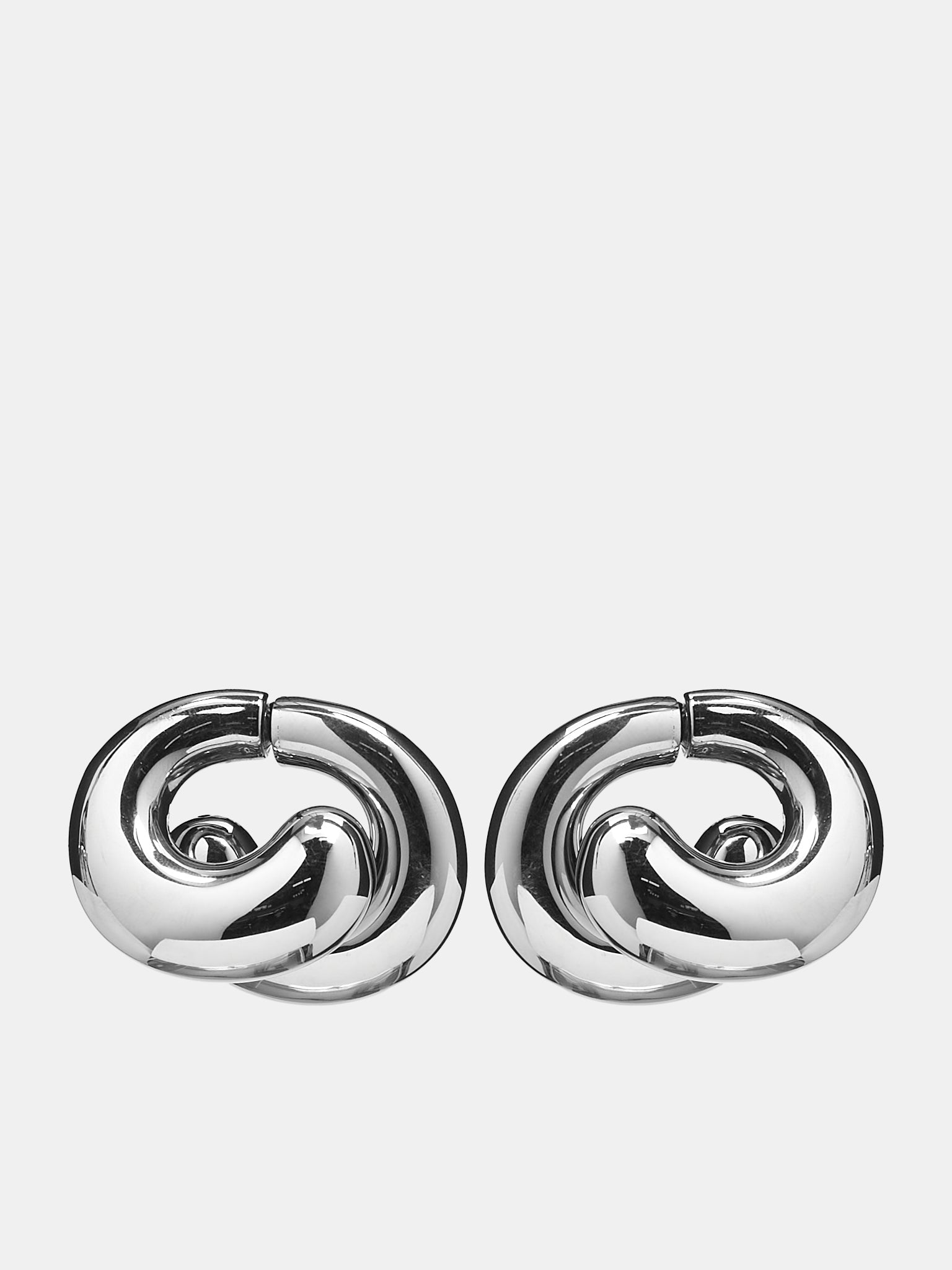 Big Bud Hoops (EAR-BUD-HOO-SILVER)