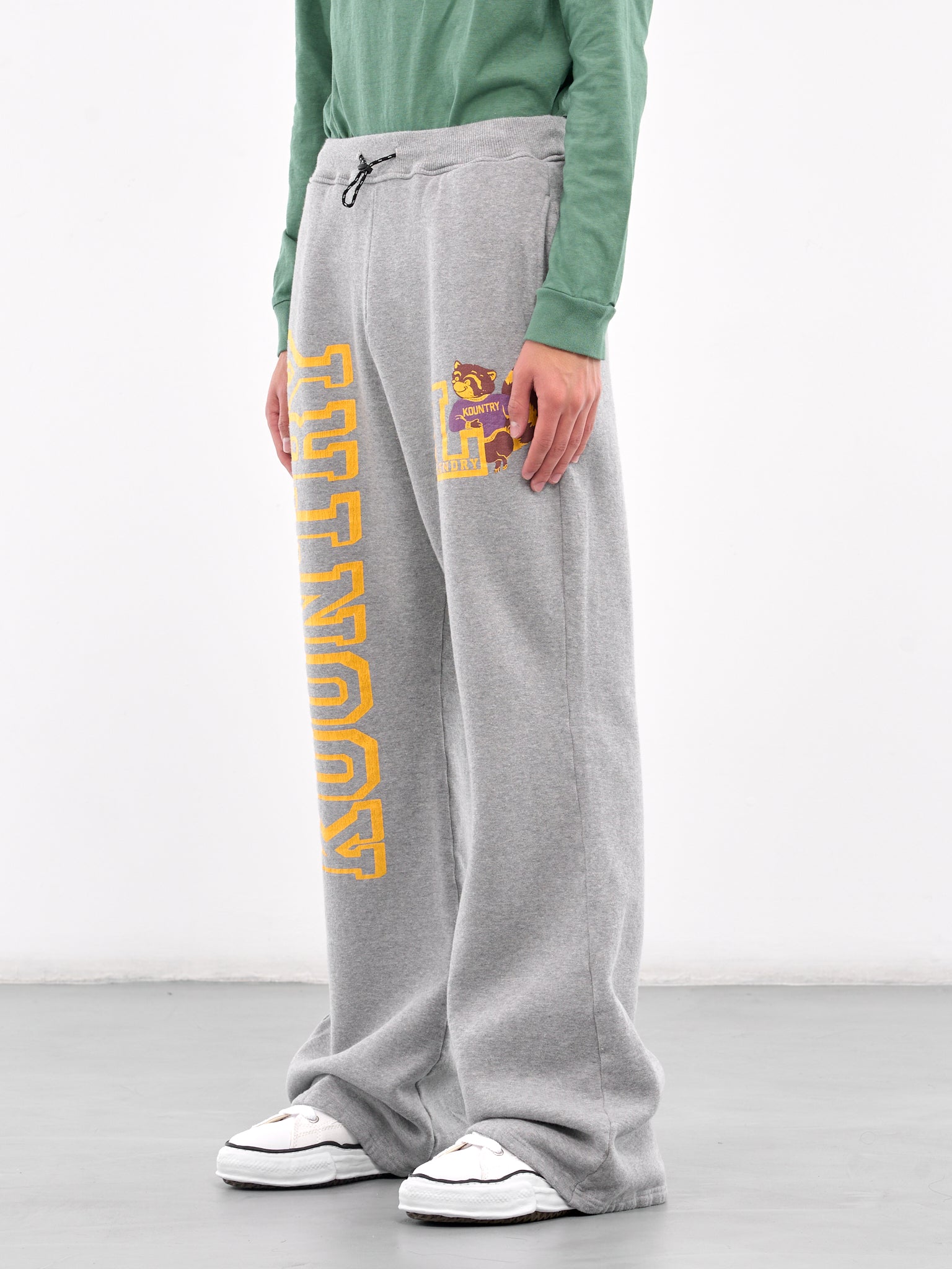 Kountry Flared Sweatpants (EK-1686LP-GRAY)