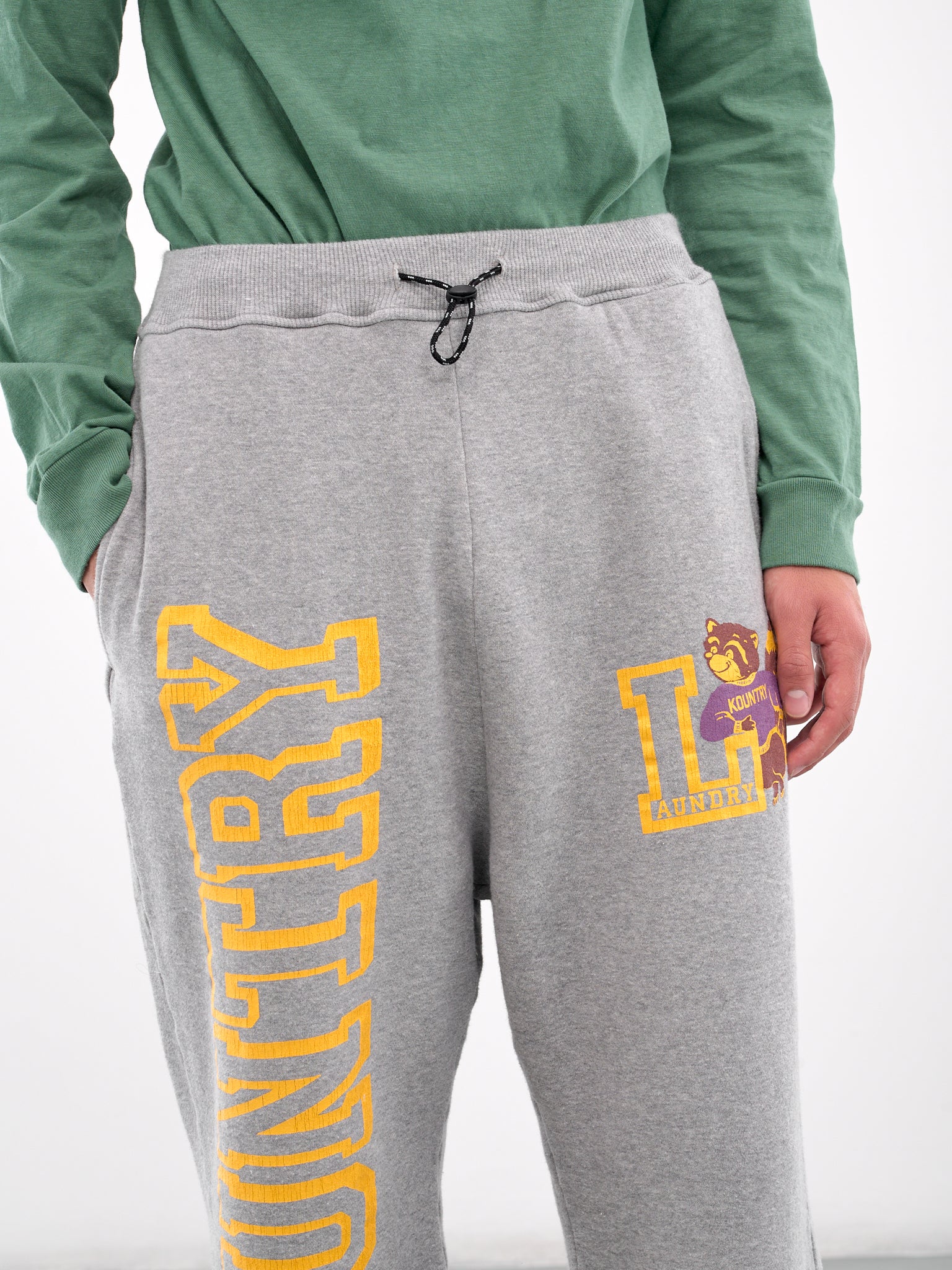 Kountry Flared Sweatpants (EK-1686LP-GRAY)