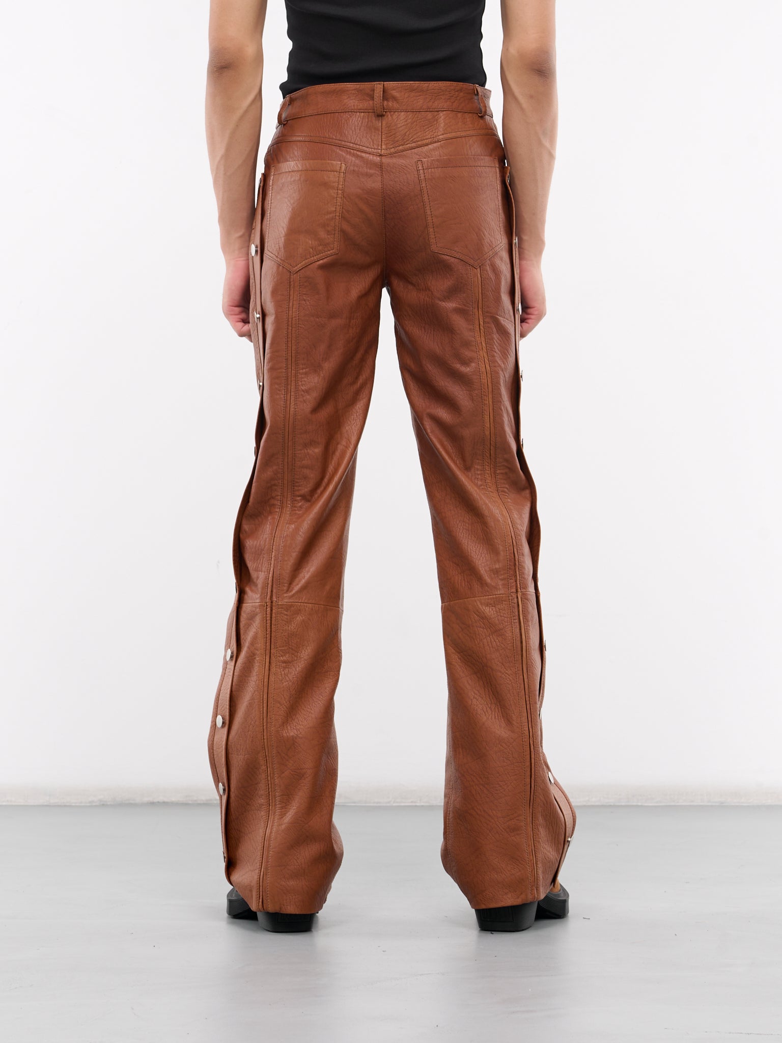 Enchilado Leather Pants (ENCHILADO-ORANGE-TABACCO)