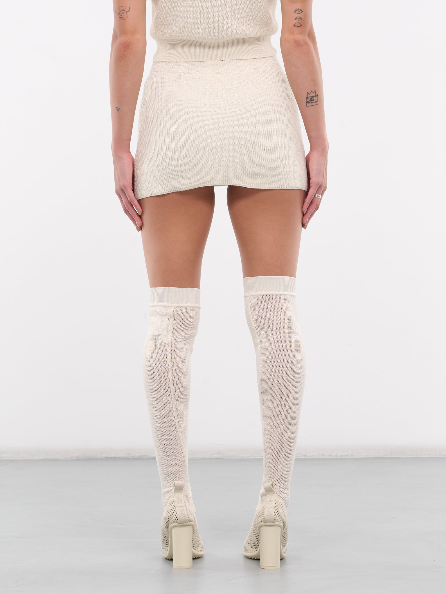 Eris Skirt (ERIS-OFF-WHITE)