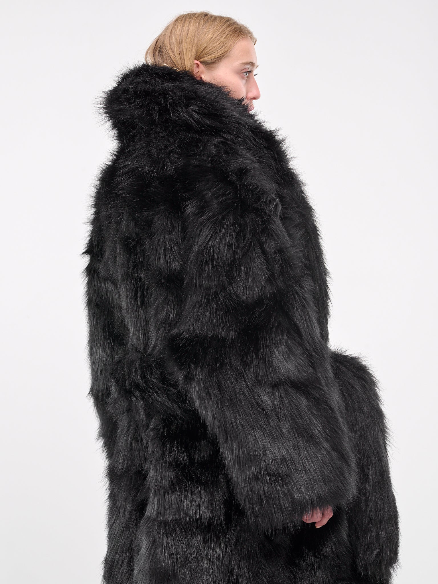 Vast Fur Coat (ES2225BL-BLACK)