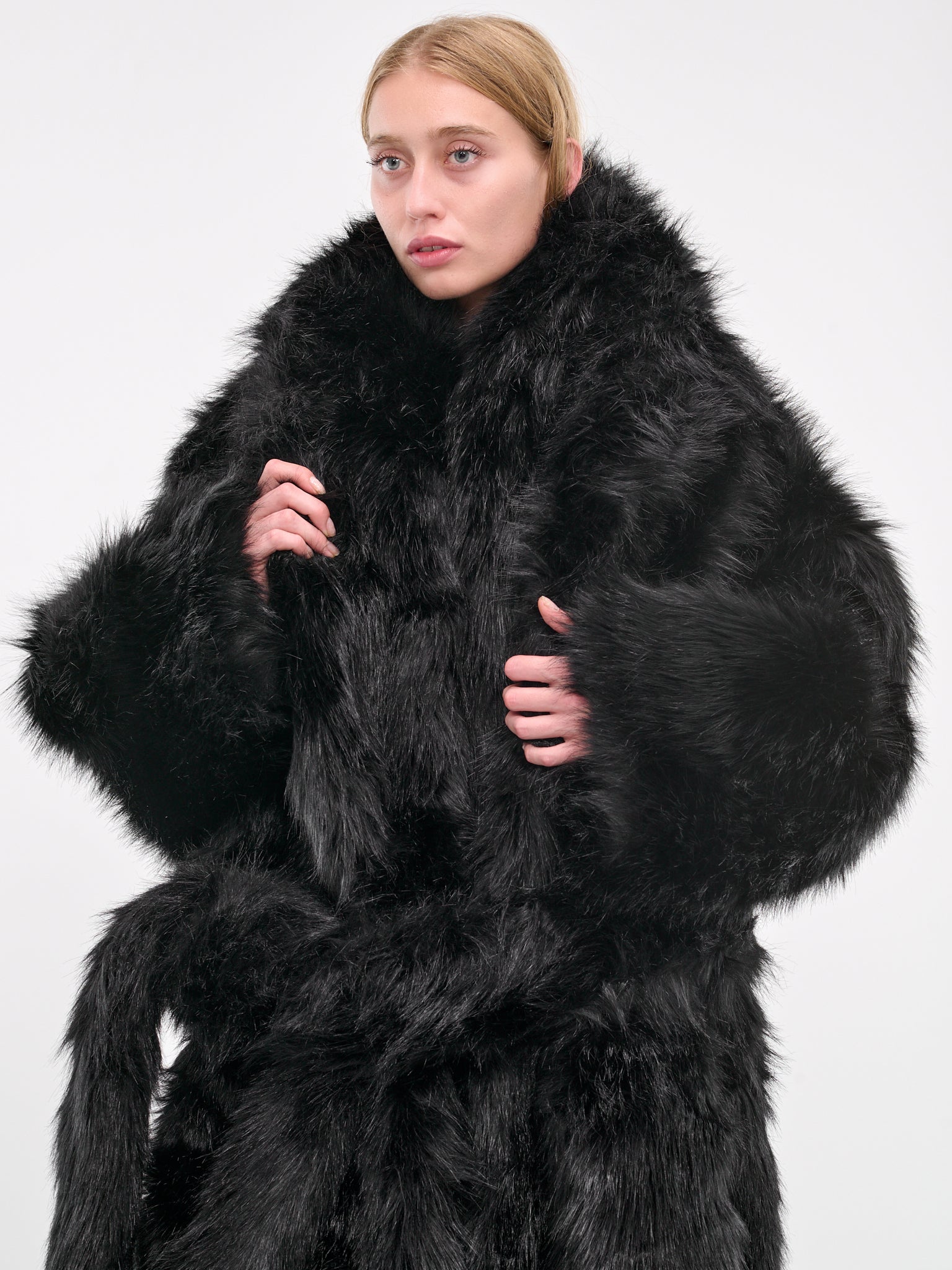 Vast Fur Coat (ES2225BL-BLACK)