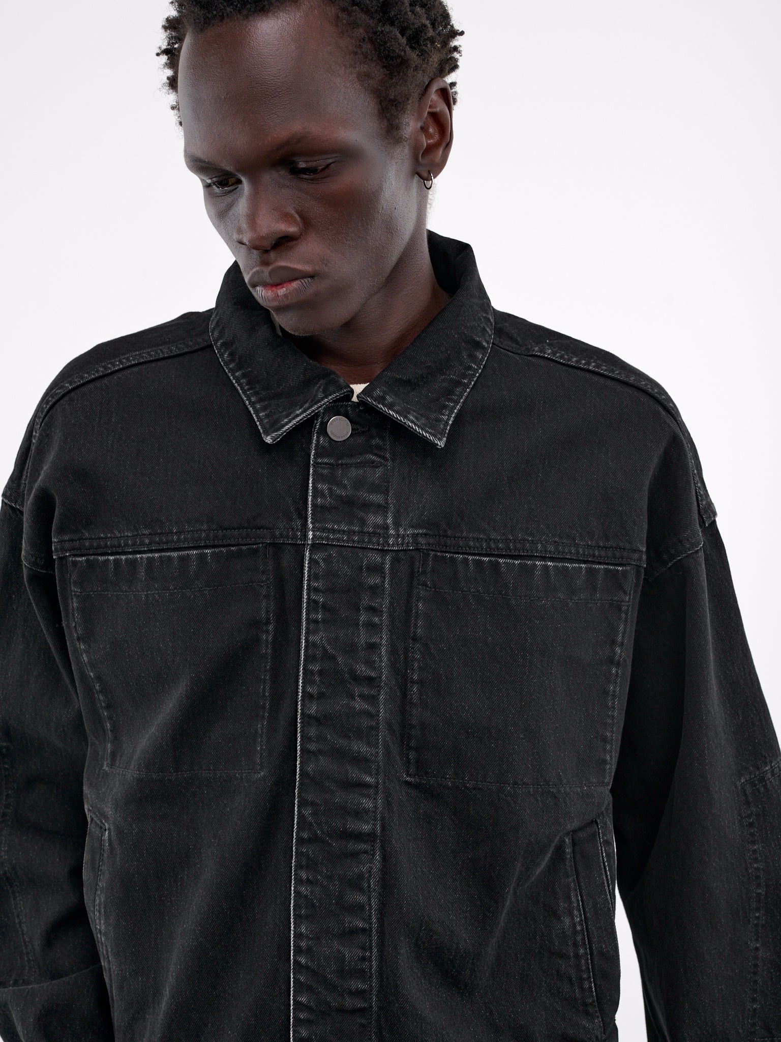 ENTIRE STUDIOS Boxy Denim Jacket | H. Lorenzo - detail 2