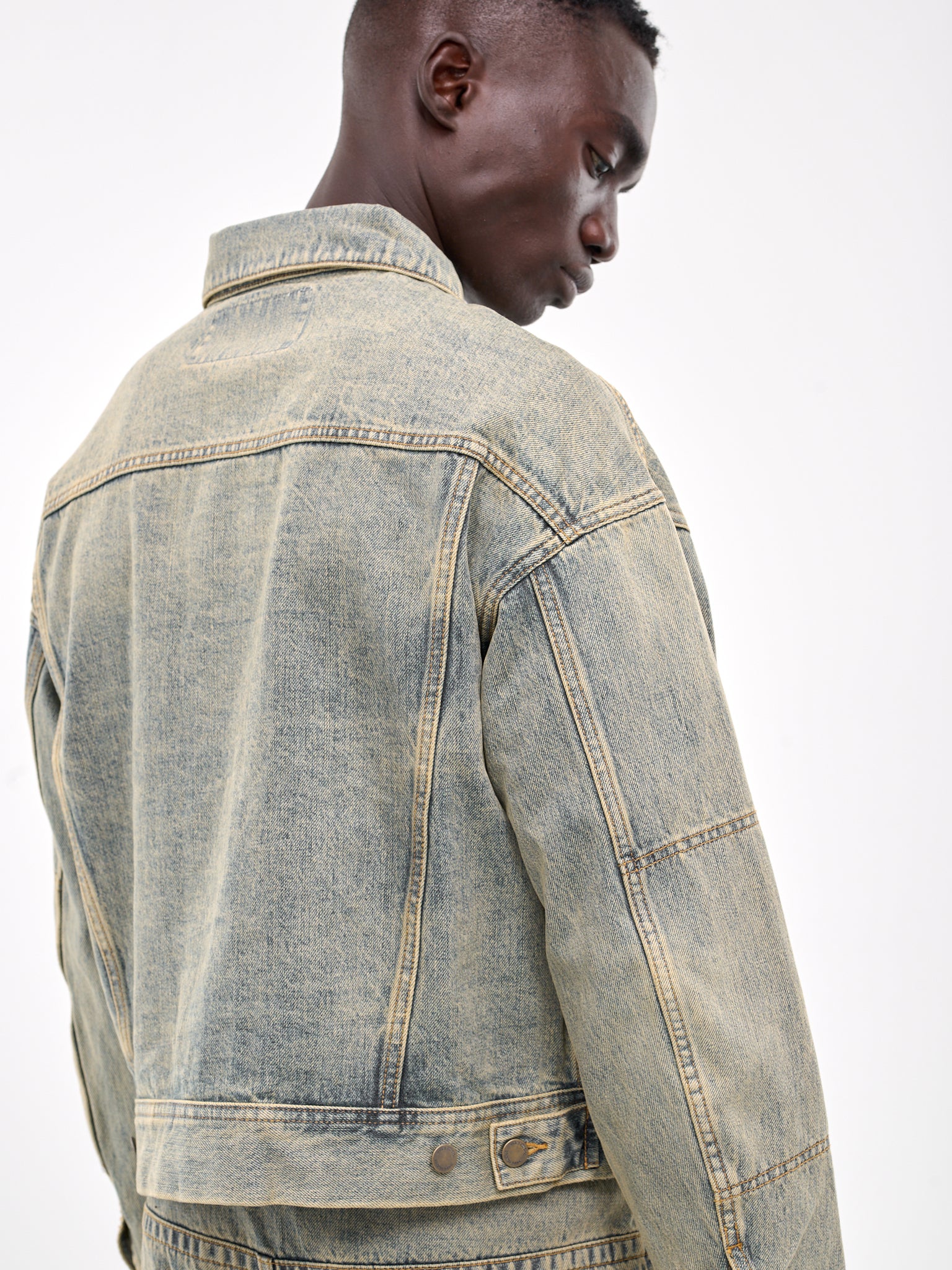 Gem Denim Jacket (ES2427SW-SURFACE-WAVE)