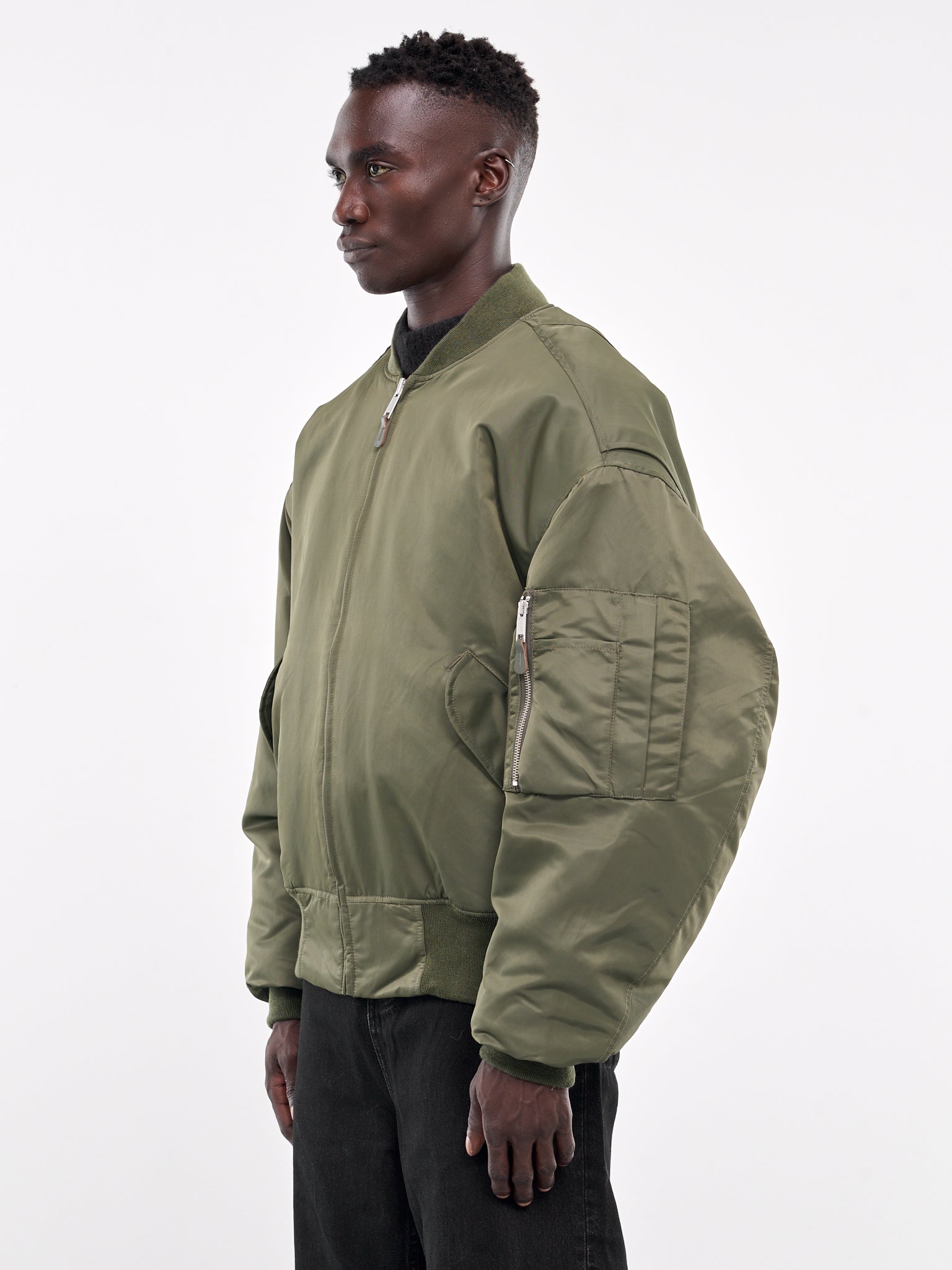 Broad Bomber Jacket (ES2540KH-KHAKI)