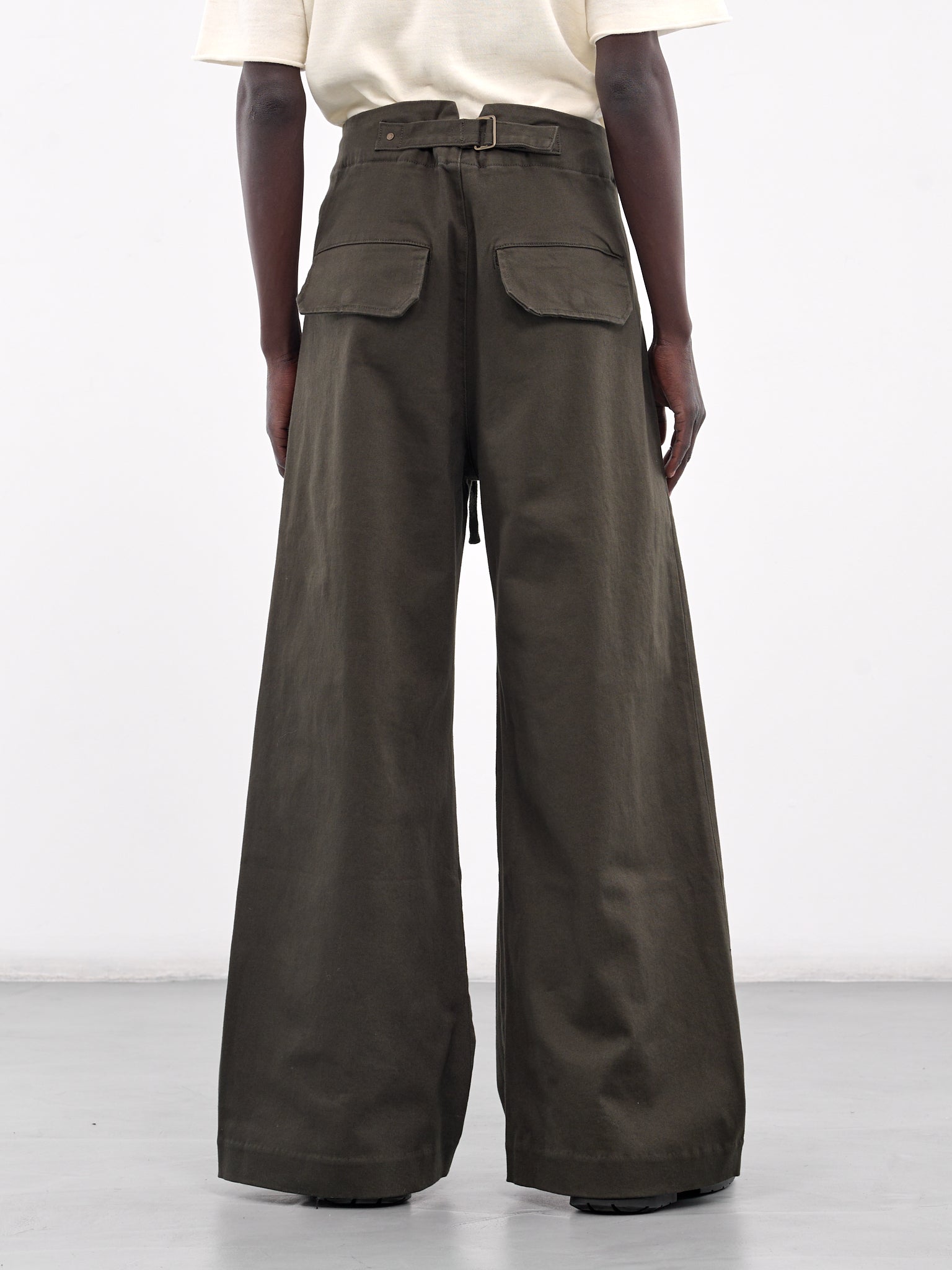 Drawstring Trousers (ES2546OL-OLIVE)