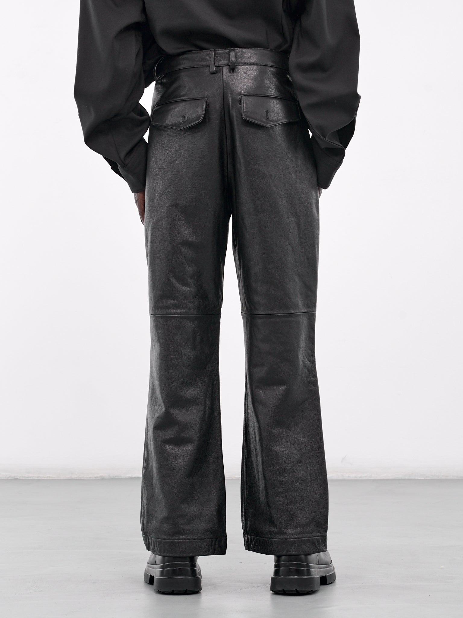 Leather Trousers (ES2668BL-BLACK)