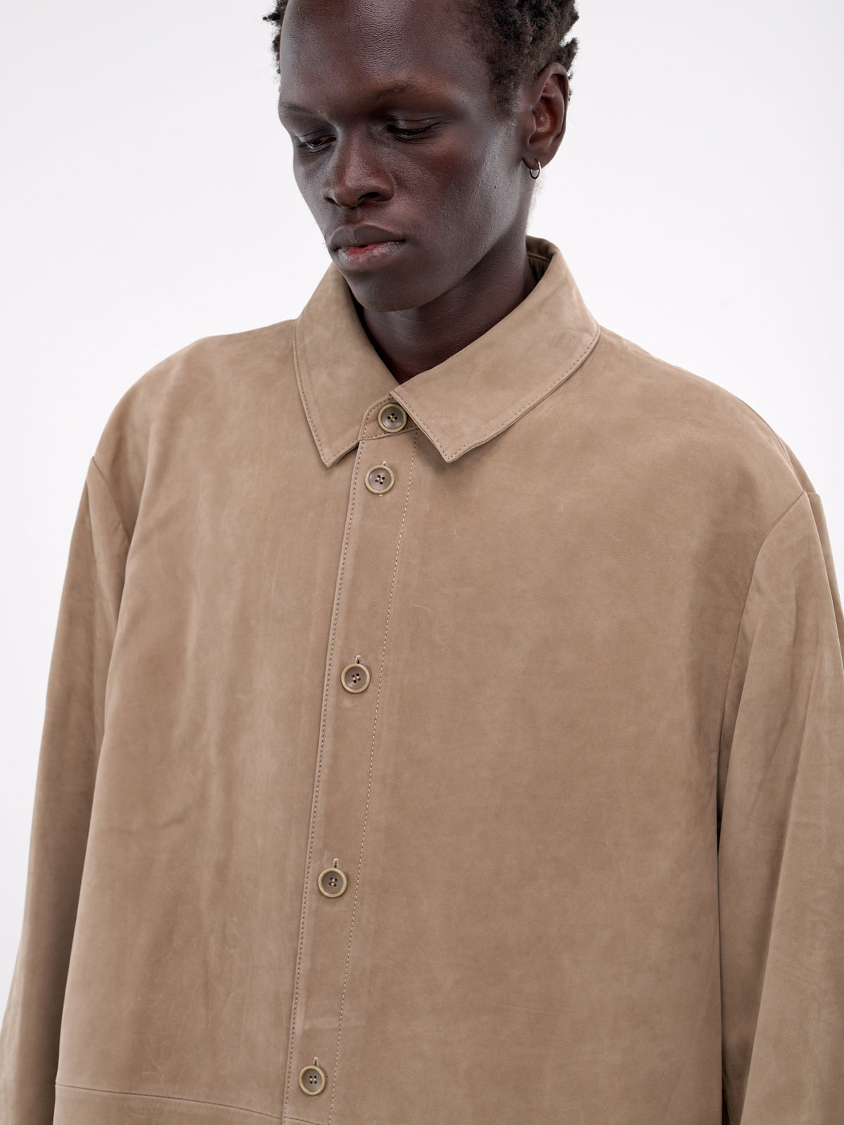 Suede Overshirt (ES2673SS-STABLE-SUEDE)