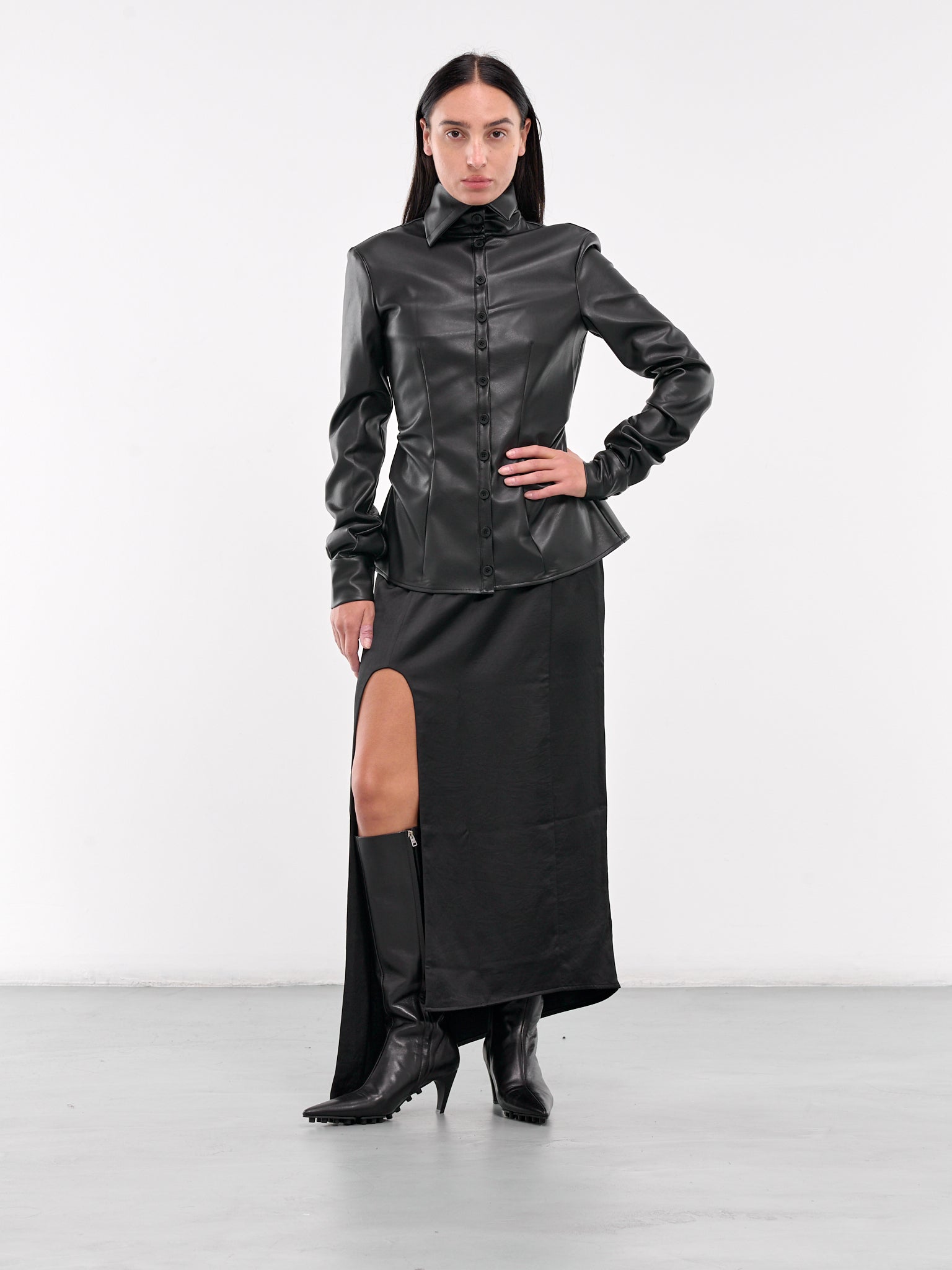 Distorted Pauper Chemise (EV019Y003-ONYX)