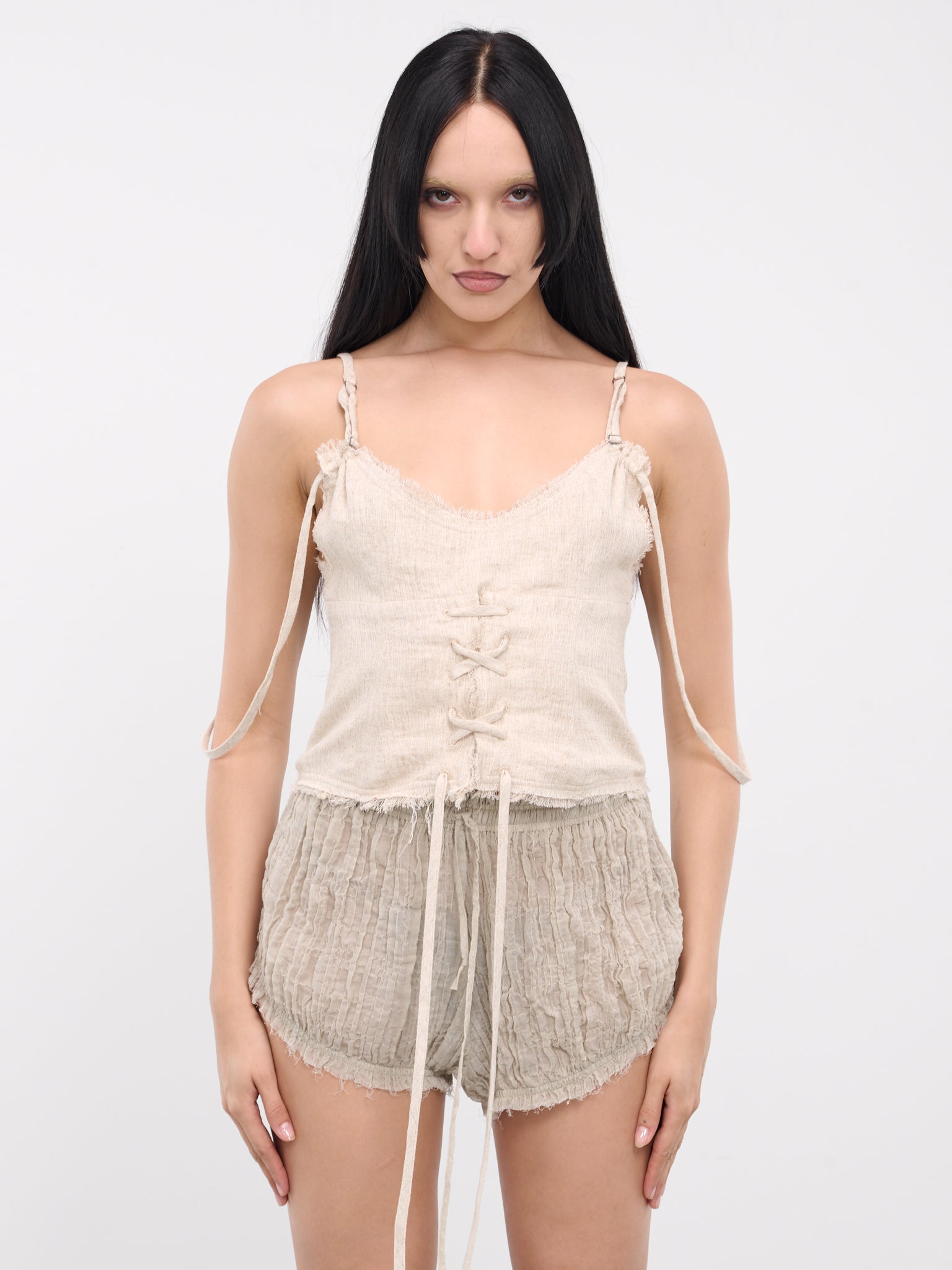 Linen Styling Bodice (EV051YR004-CLOUD)