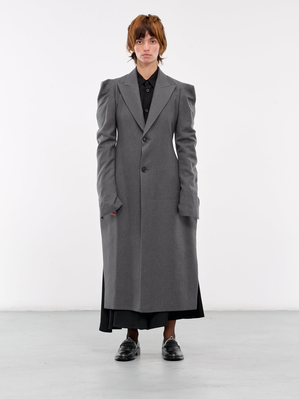 SLV Gusset Long Jacket (F0-J10-120-1-GREY)