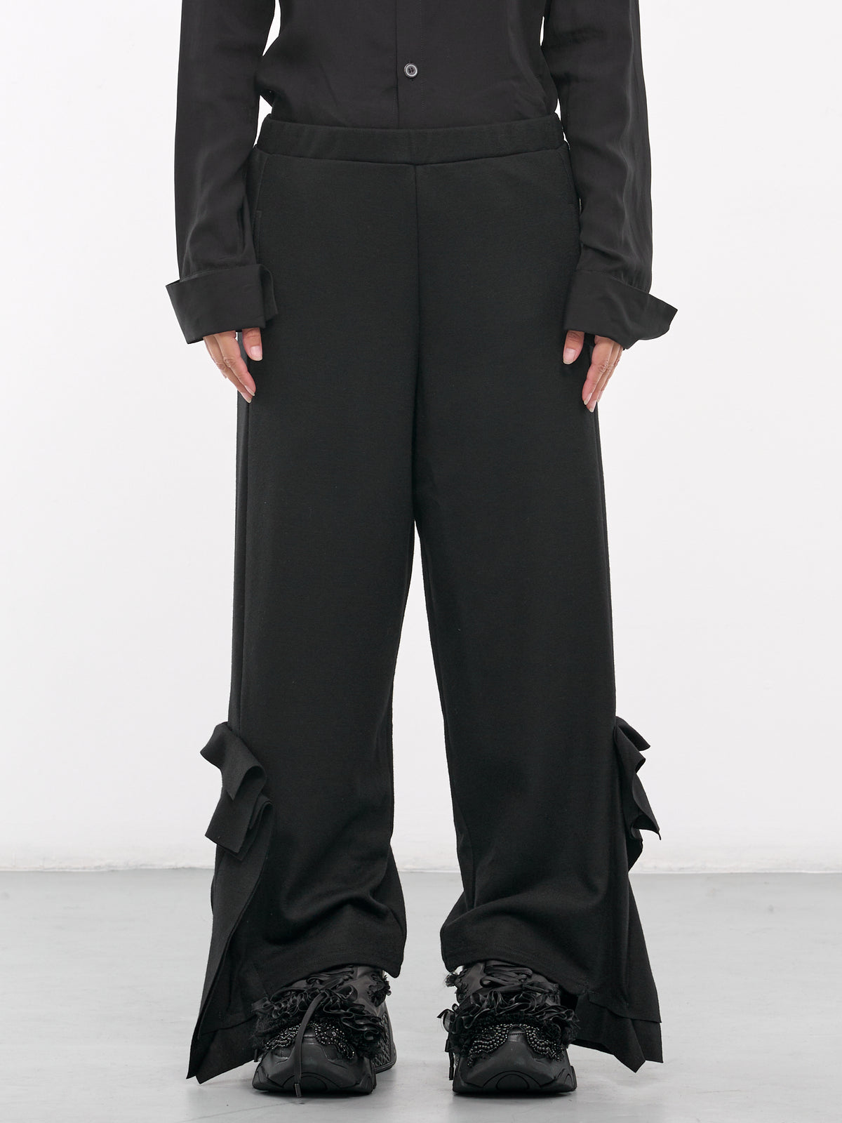 Box Detail Pants (F0-T32-176-1-BLACK)