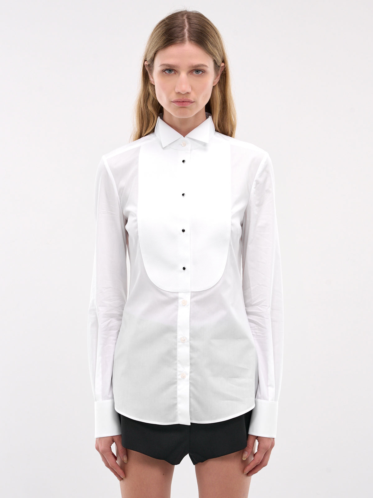 Cotton Poplin Shirt (F5S88T-GDCPJ-W0800-OPTICAL-WHI)