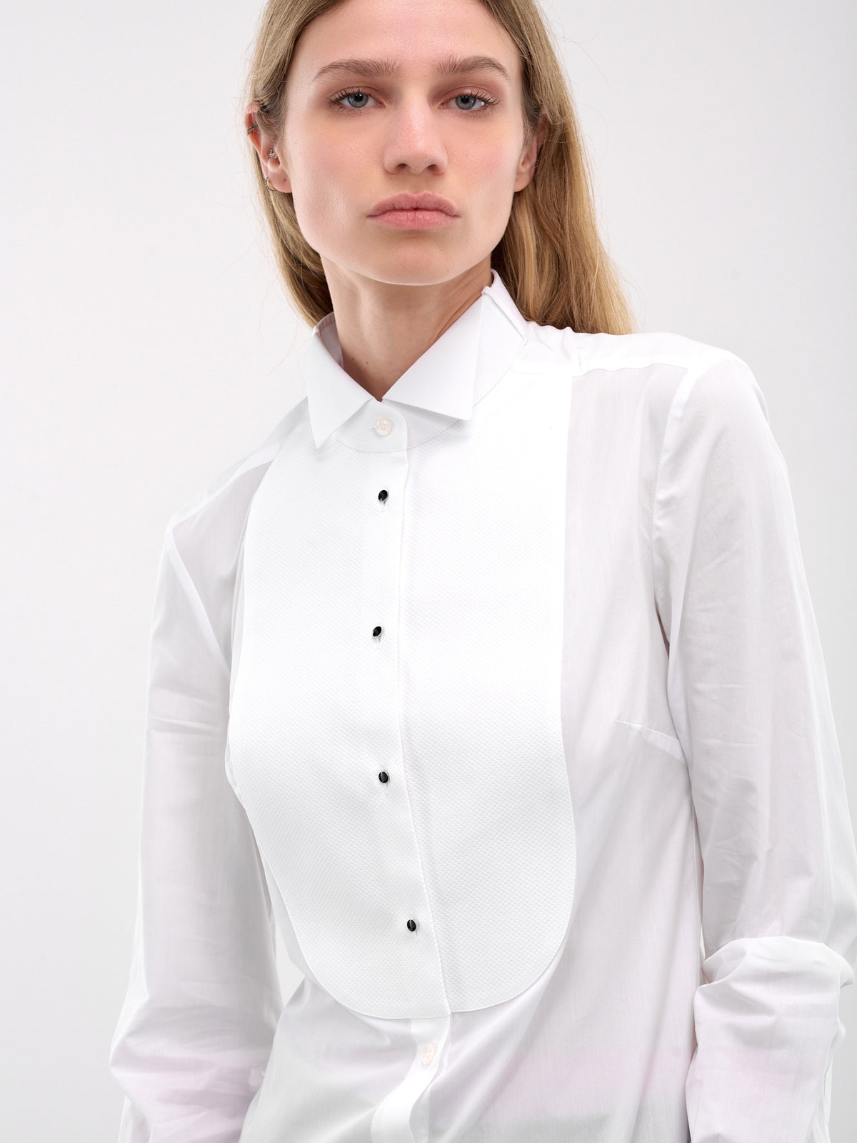 Cotton Poplin Shirt (F5S88T-GDCPJ-W0800-OPTICAL-WHI)