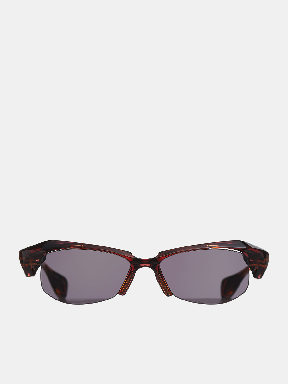 208 Sunglasses (FA-208E-376-ORANGE-PURPLE)
