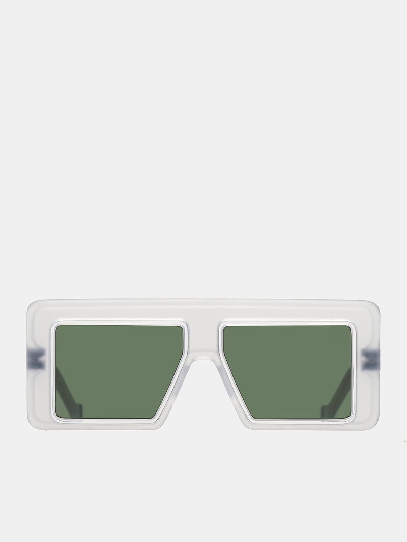 BL0000 Sunglasses (FE-BL0000-CRYSTAL-MATTE-GREEN)