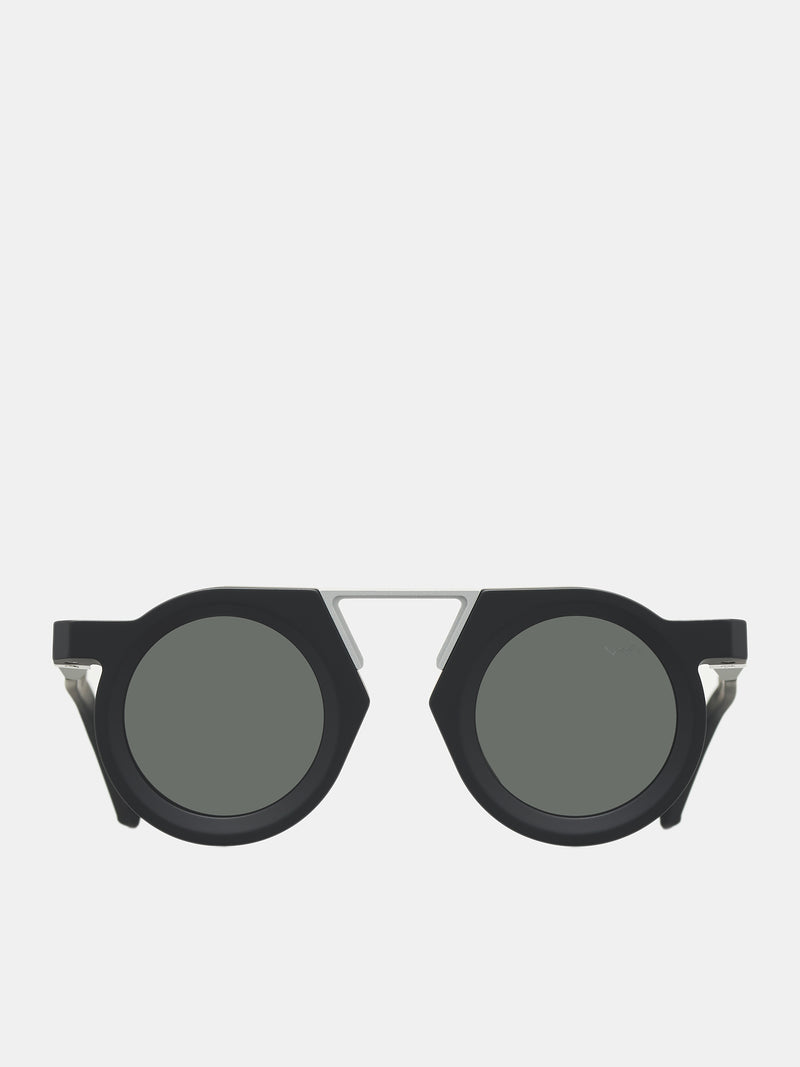 BL0045 Sunglasses (FE-BL0045-BLACK-MATTE-GREEN)