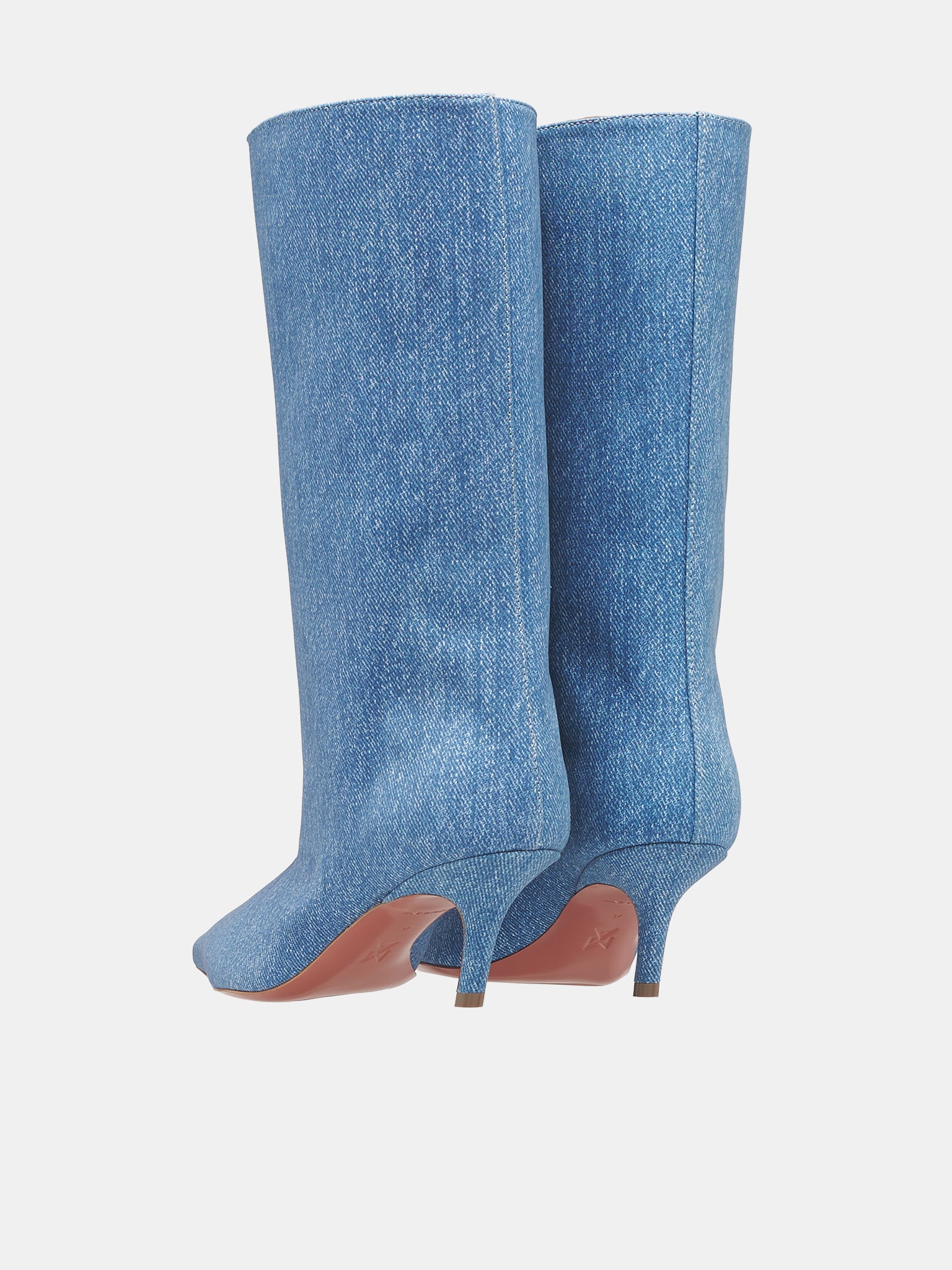 Fiona Denim Printed Suede Boots (FIONA-SUEDE-DENIM)