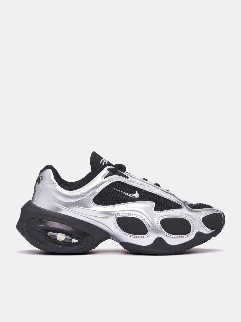 Nike Air Max Muse Sneakers + Shoelery (FV1920-001-BLACK-METALLIC-SILV)