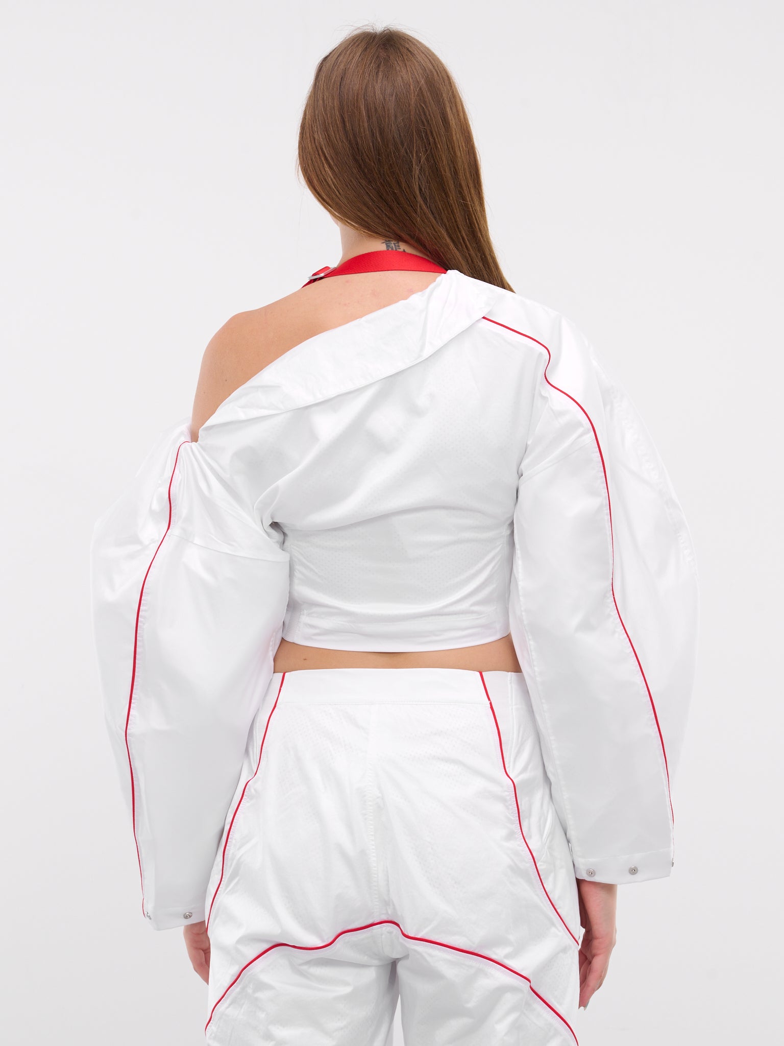 Jacquemus La Veste Ronde (FV5689-100-WHITE-UNIVERSITY-RE)