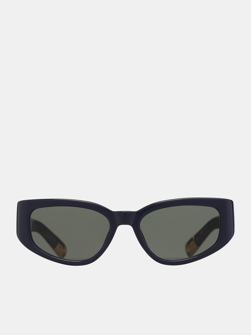 Gala Sunglasses (GALA-NAVY-YELLOW-GOLD-GREY)