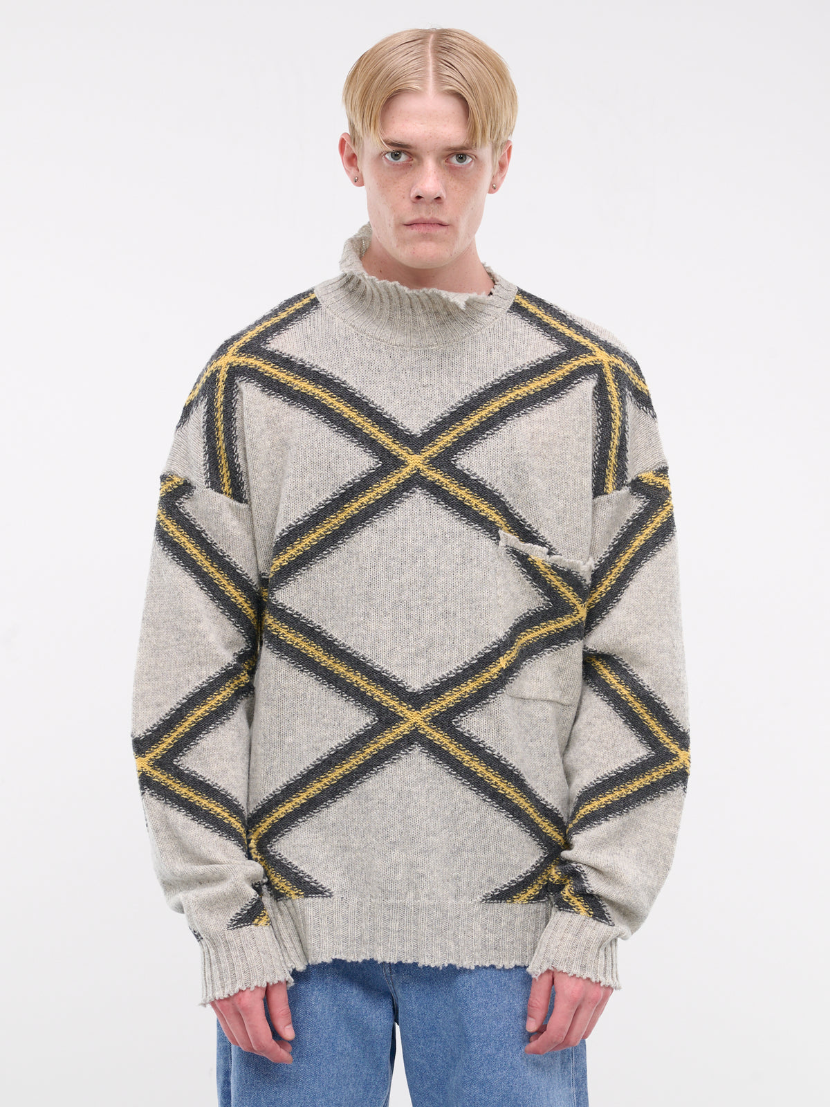 MARNI Argyle Sweater | H. Lorenzo - front